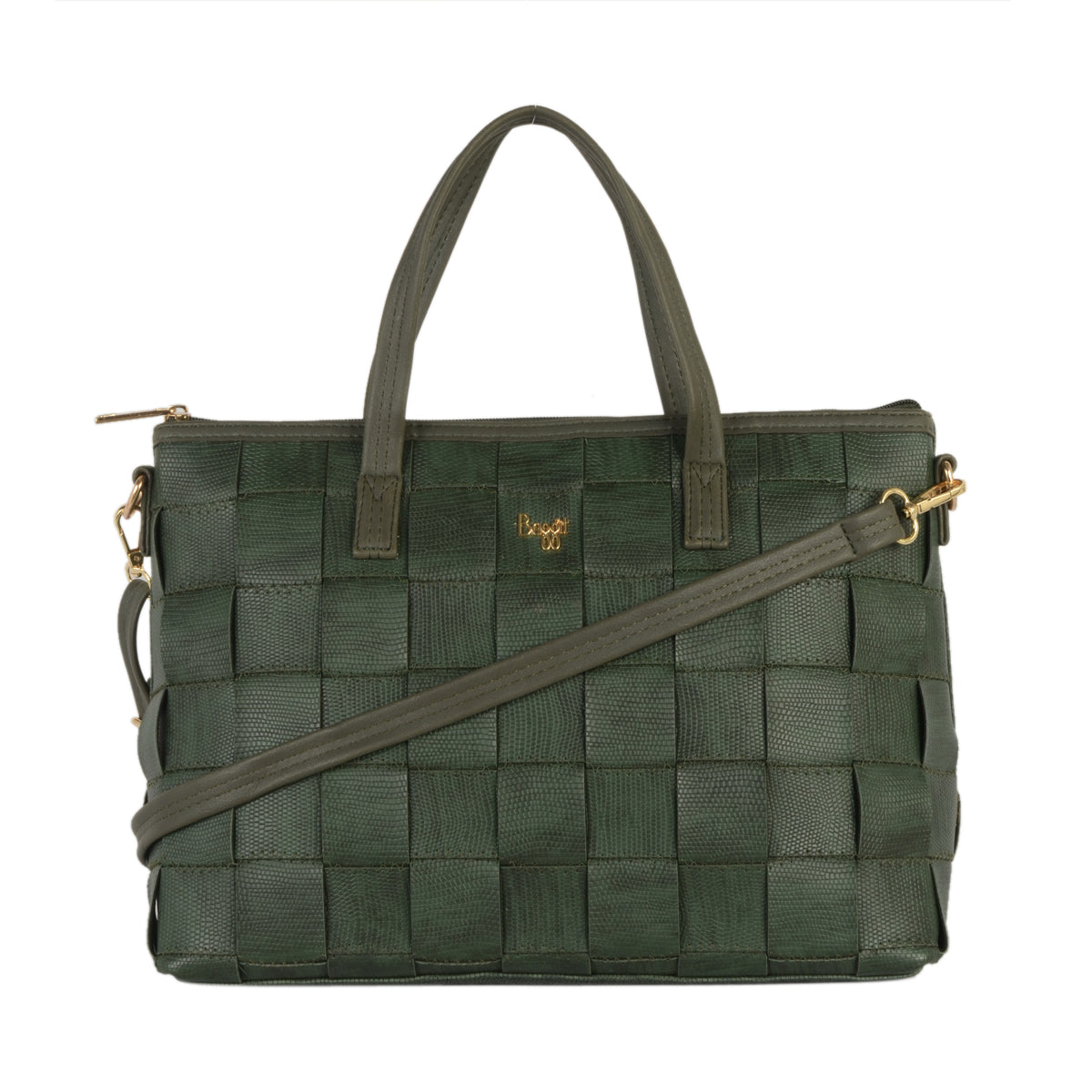Mitrus Green Large Satchel Bag