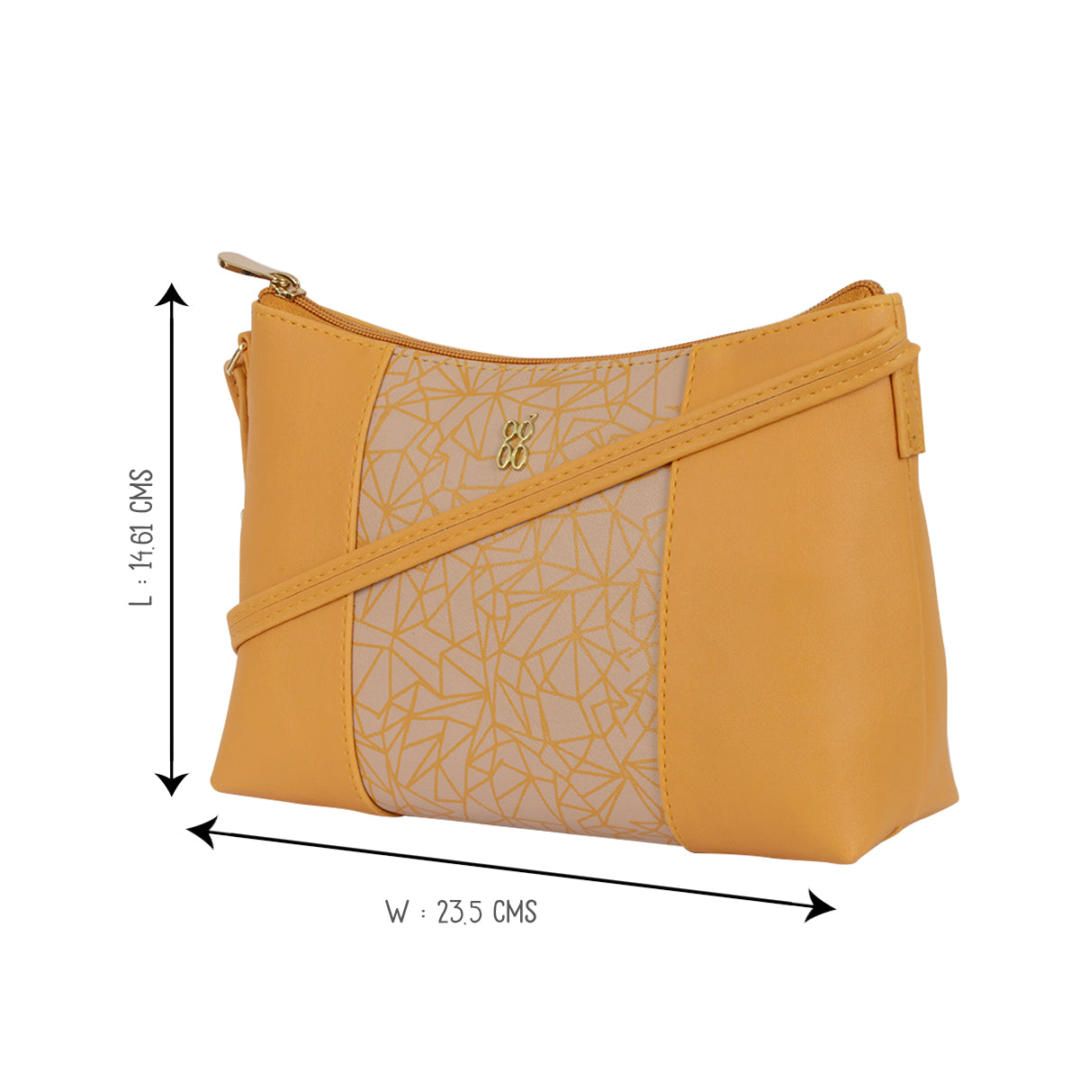 Muncher Yellow XS Hobo Sling Bags