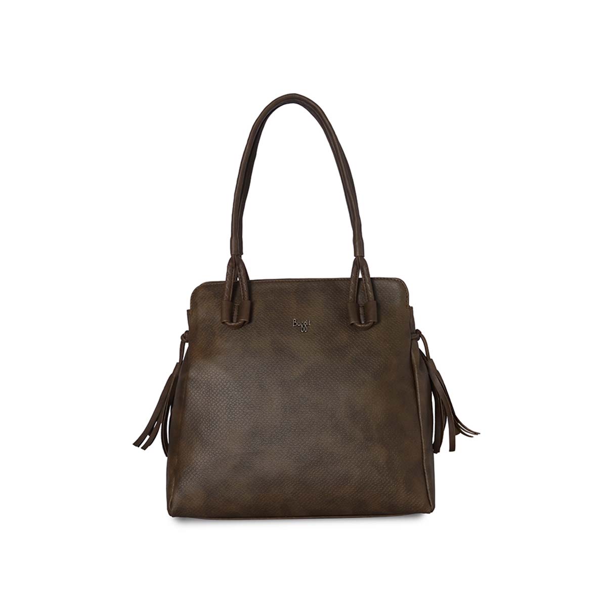 Danton Brown Medium Bowling Bag