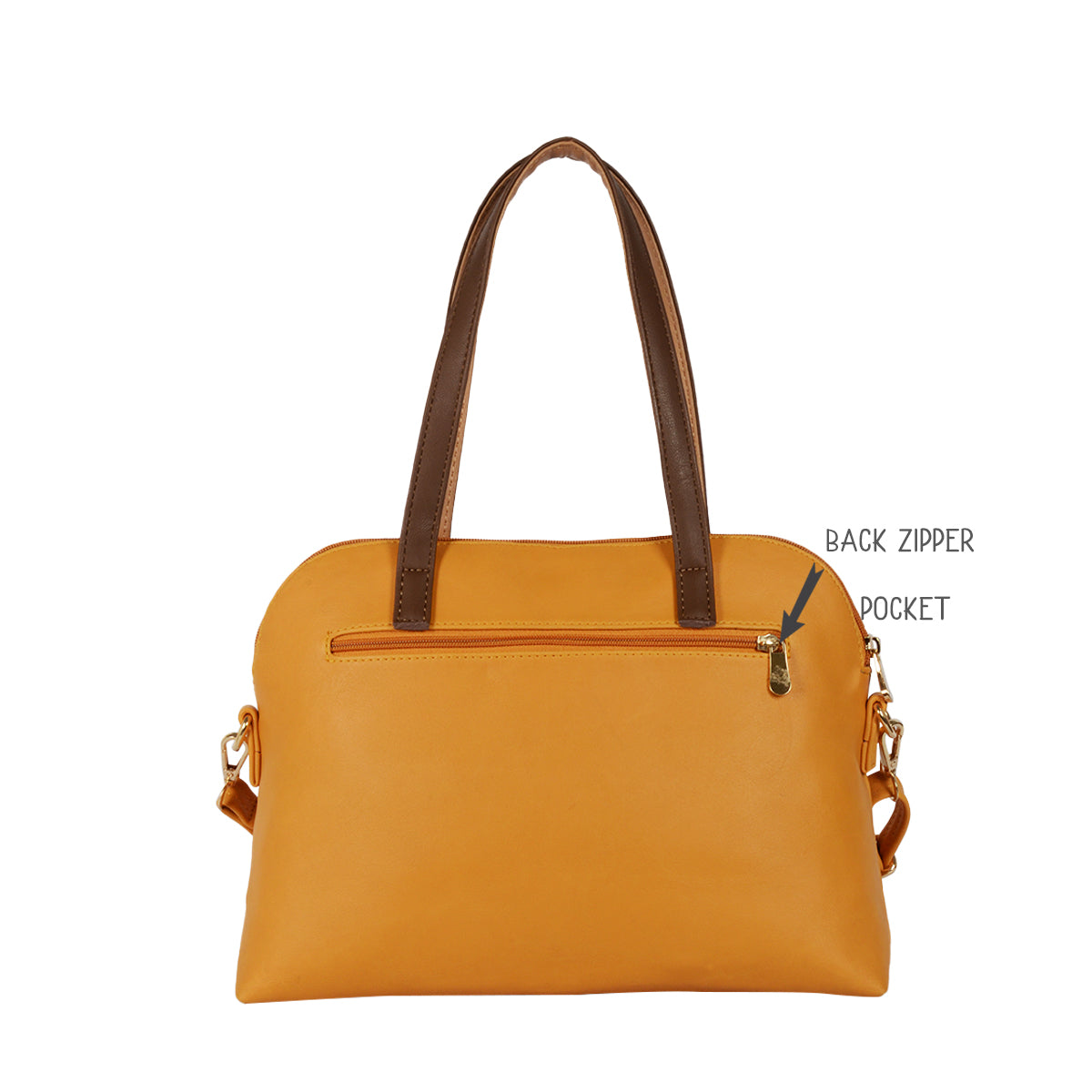 Crocus Yellow Medium Shoulder Bag