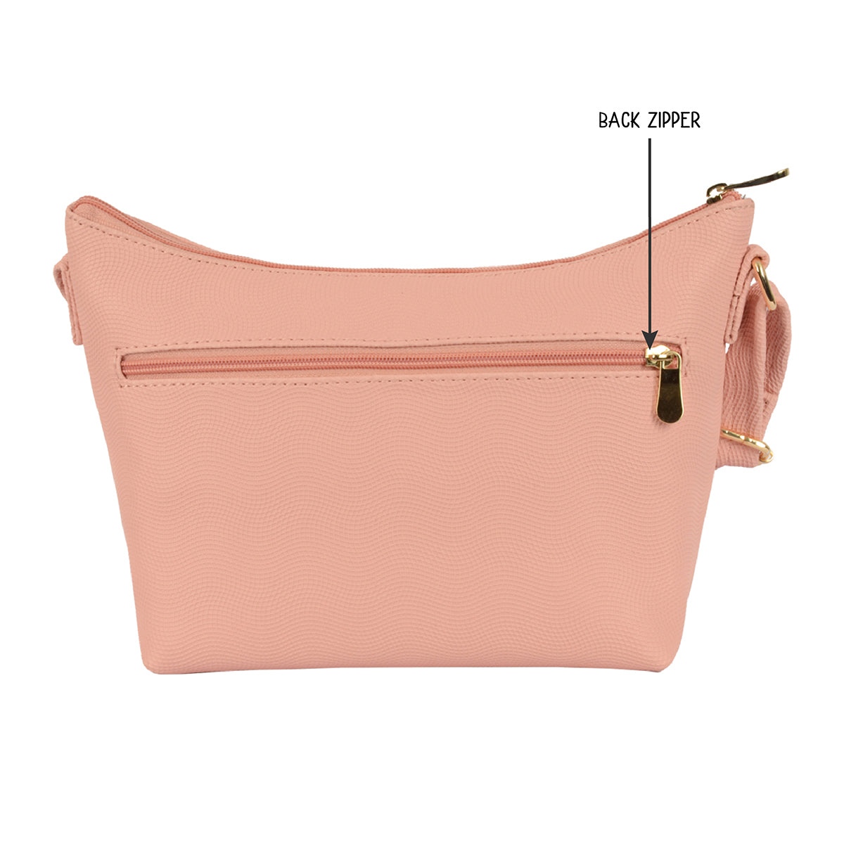 Kauko Rose Small Hobo Bag