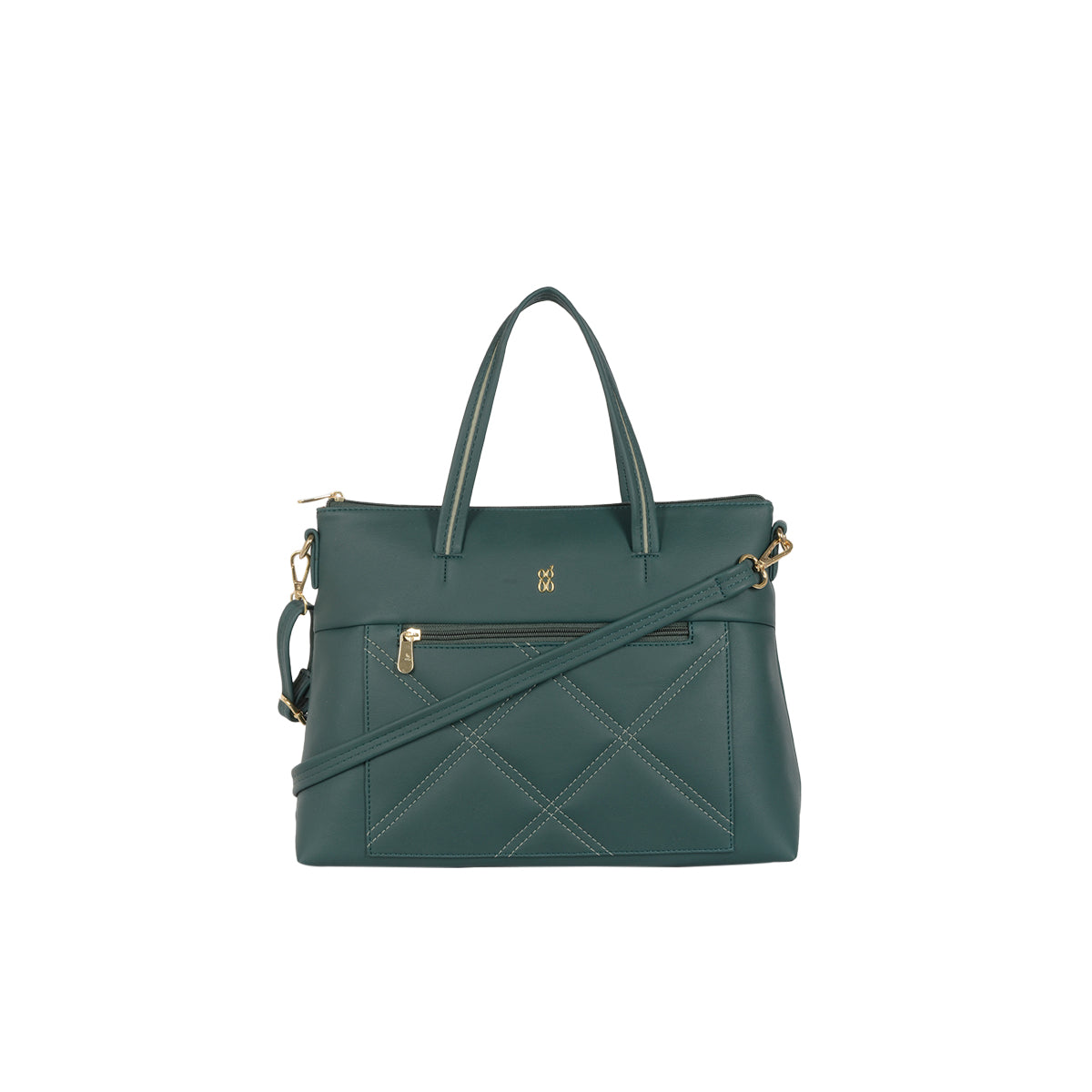 Menna Green Large Satchel Bag