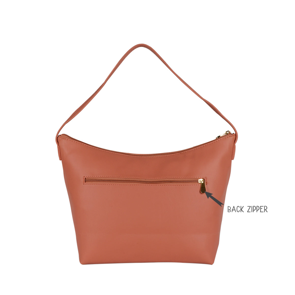 Nightie Beige Large Hobo Bags