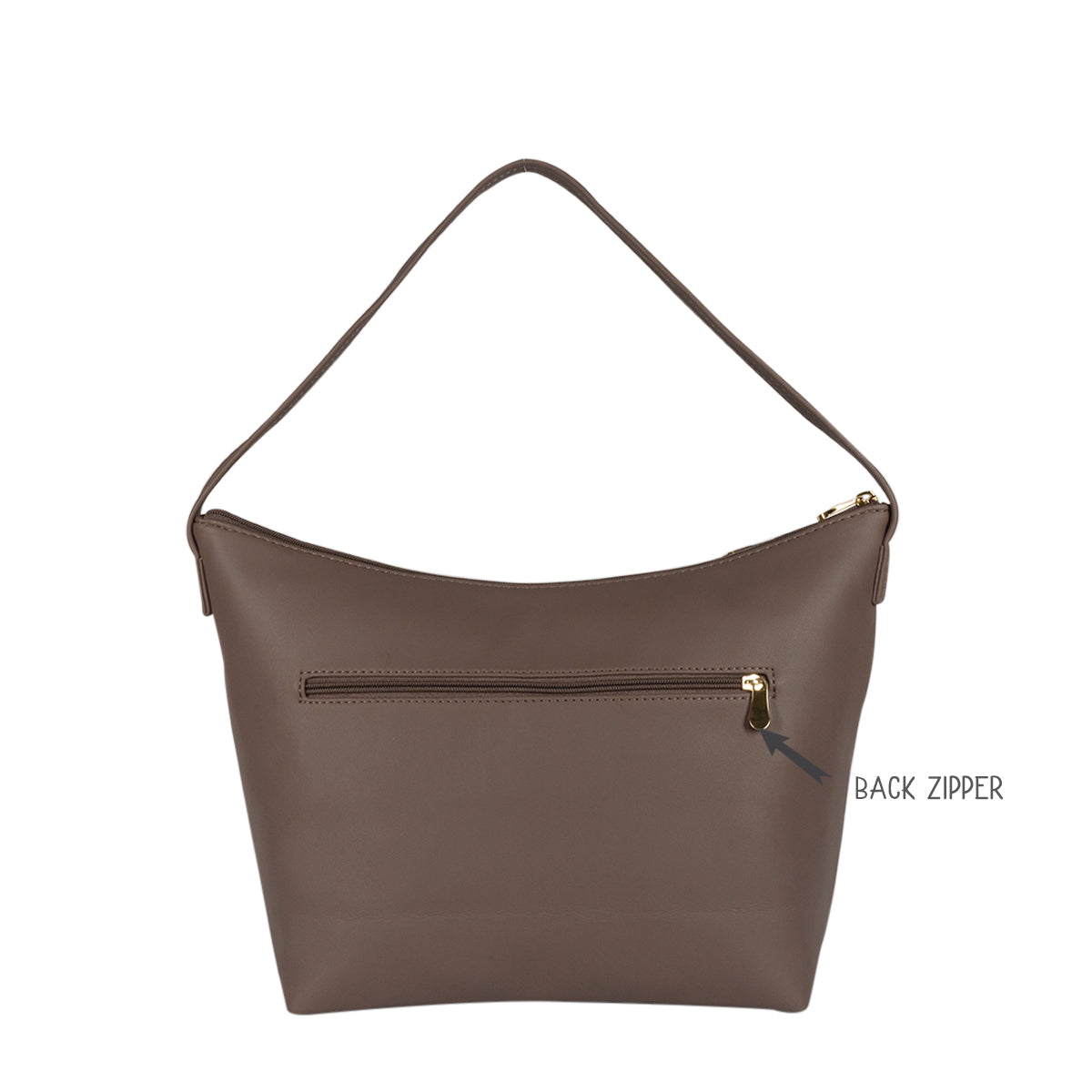 Nightie Peach Large Hobo Bag