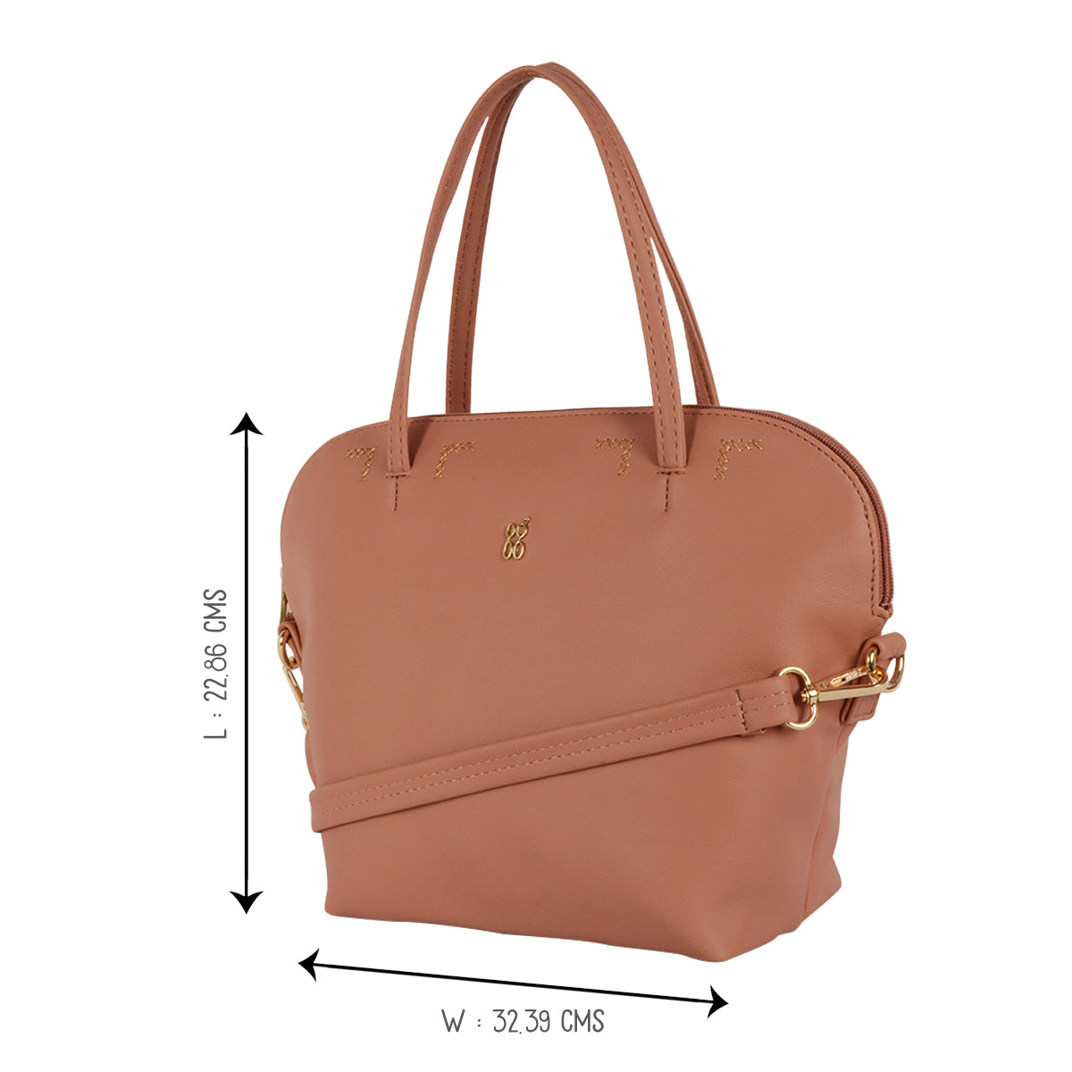 Seene Pink Medium Shoulder Bag