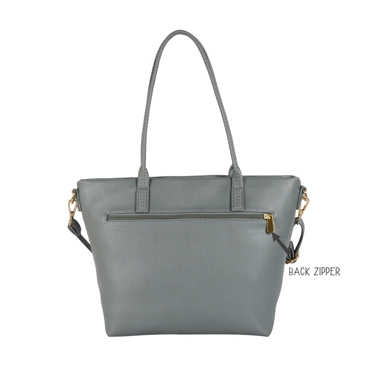 Wowo Blue Medium Tote Bag