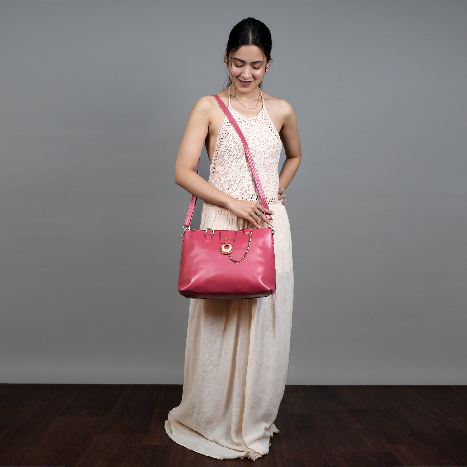 Noto Pink Medium Tote Bag