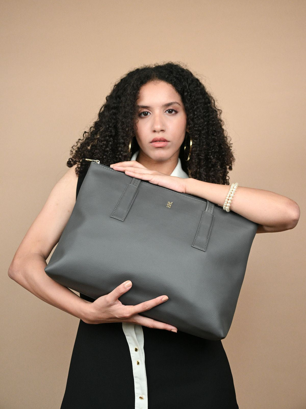 Bip Grey Large Laptop Laptop Bag