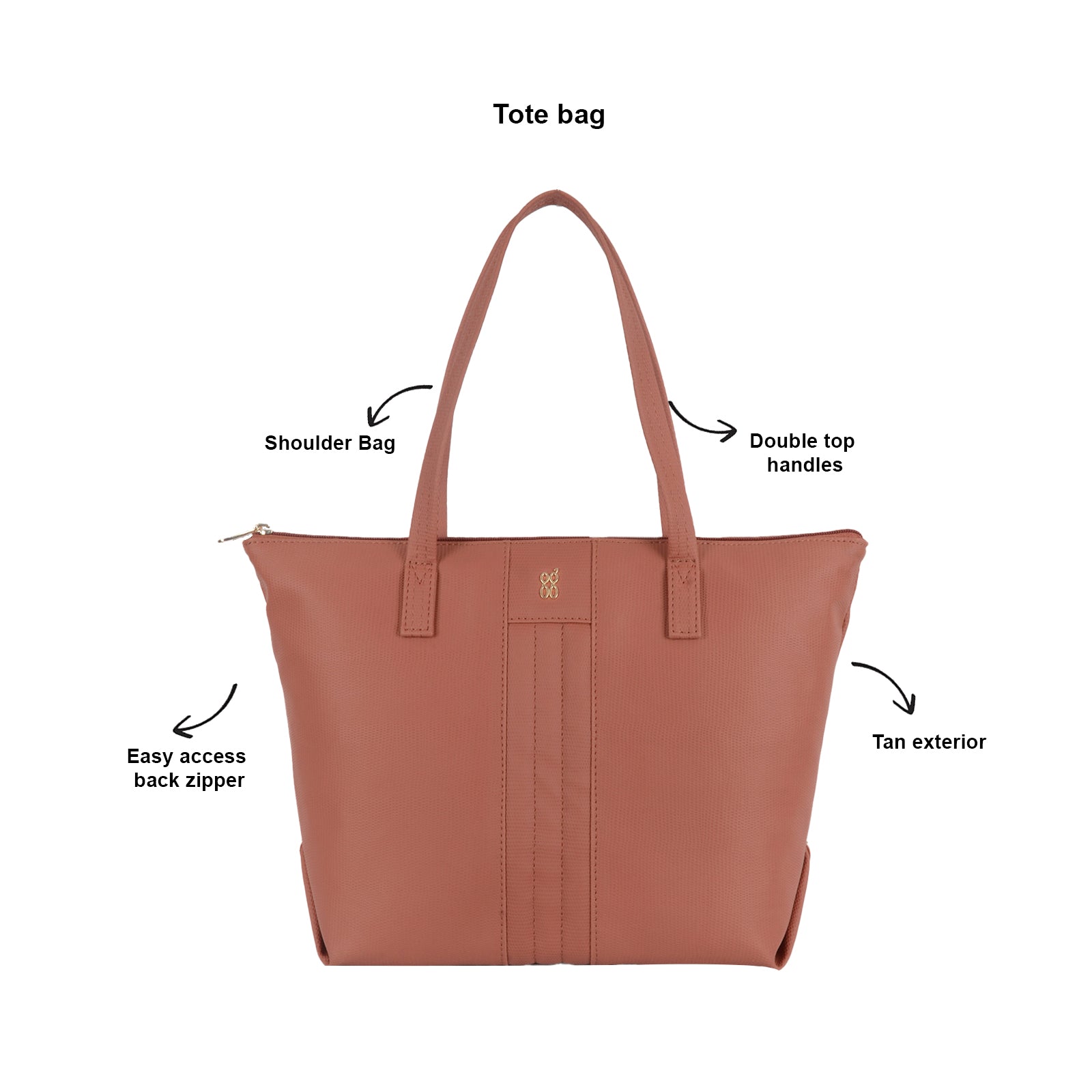 Odiya Tan Medium Tote