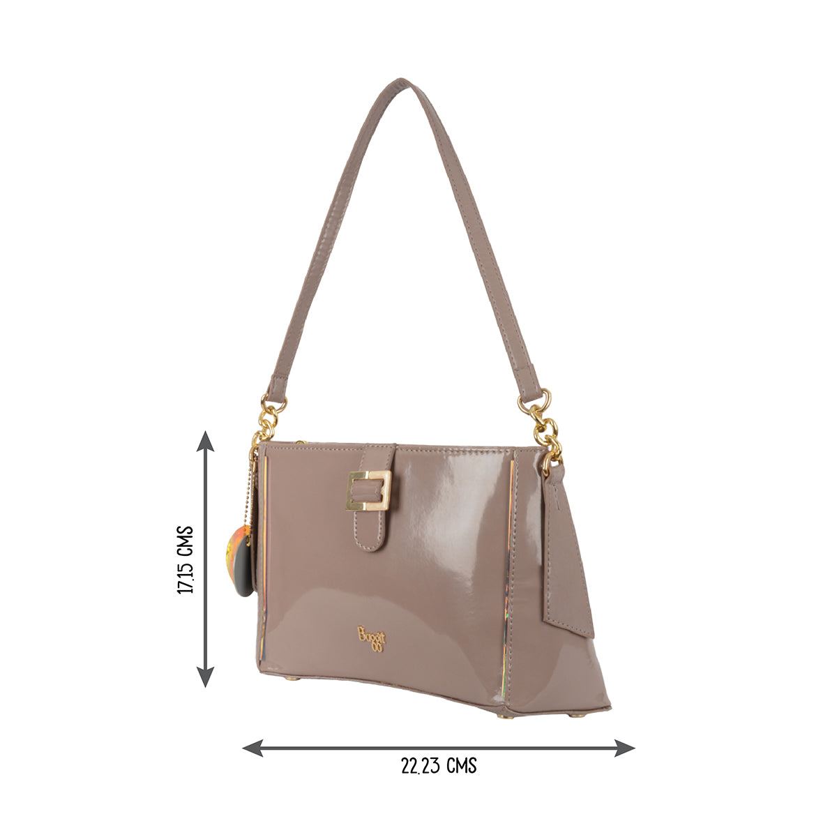 Bkluxer Pink Small Baguette Bags