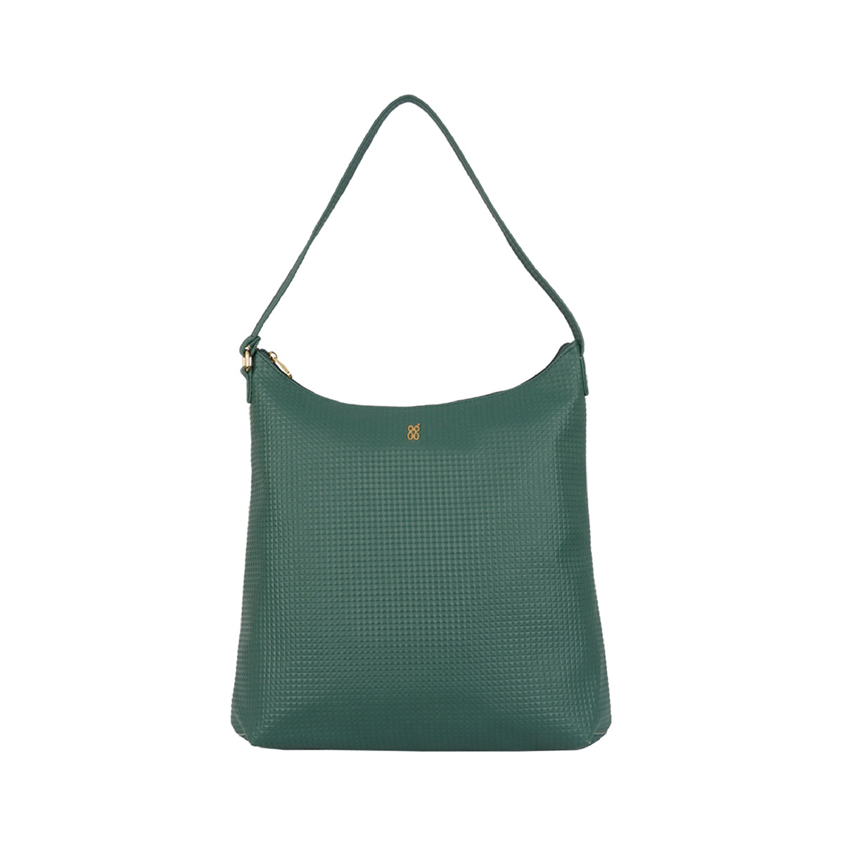 Cheerful Green Large Hobo Handbag