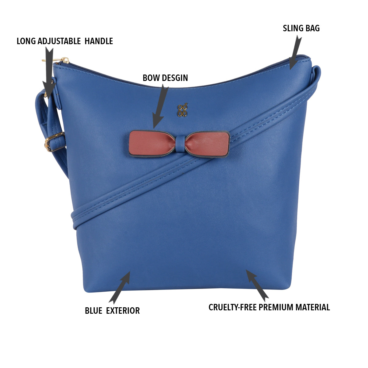 Boi Blue Medium Bags