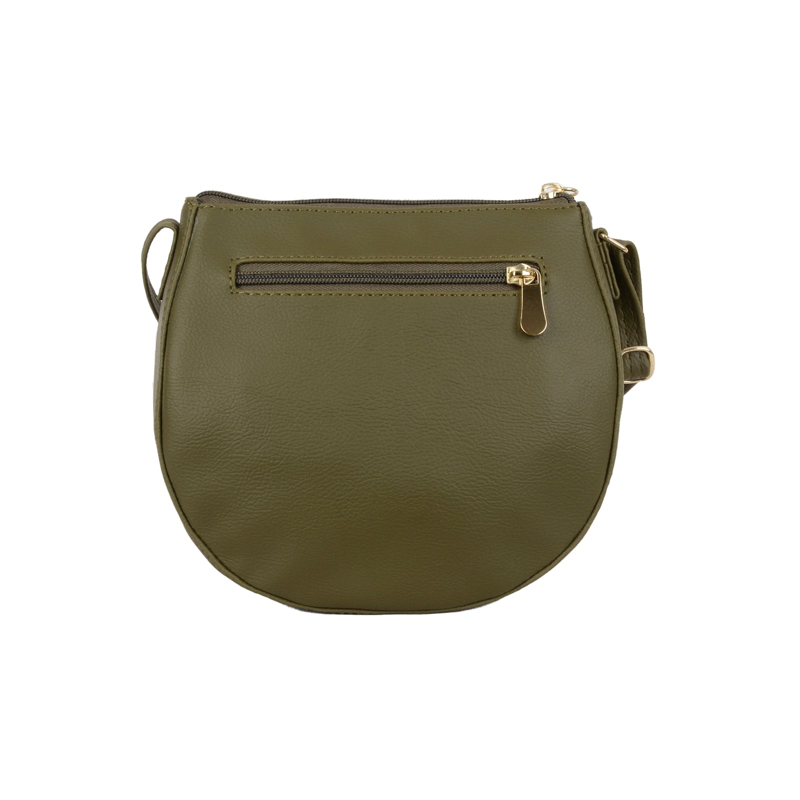 Brianna Green Large Saddle Sling Bag