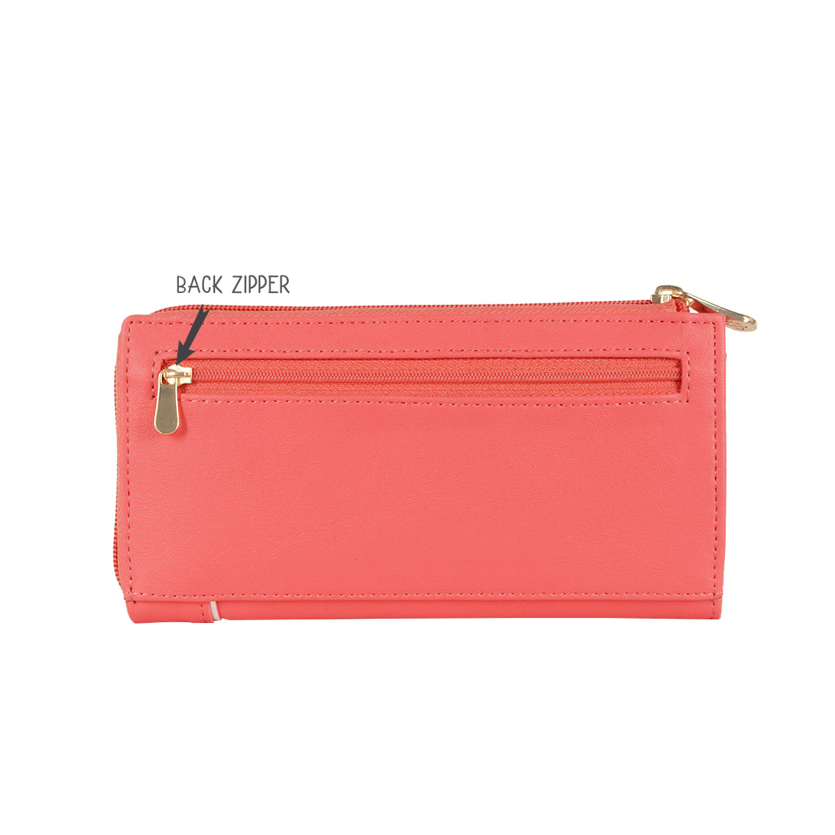 Lite Pink Large Ziparound Wallets