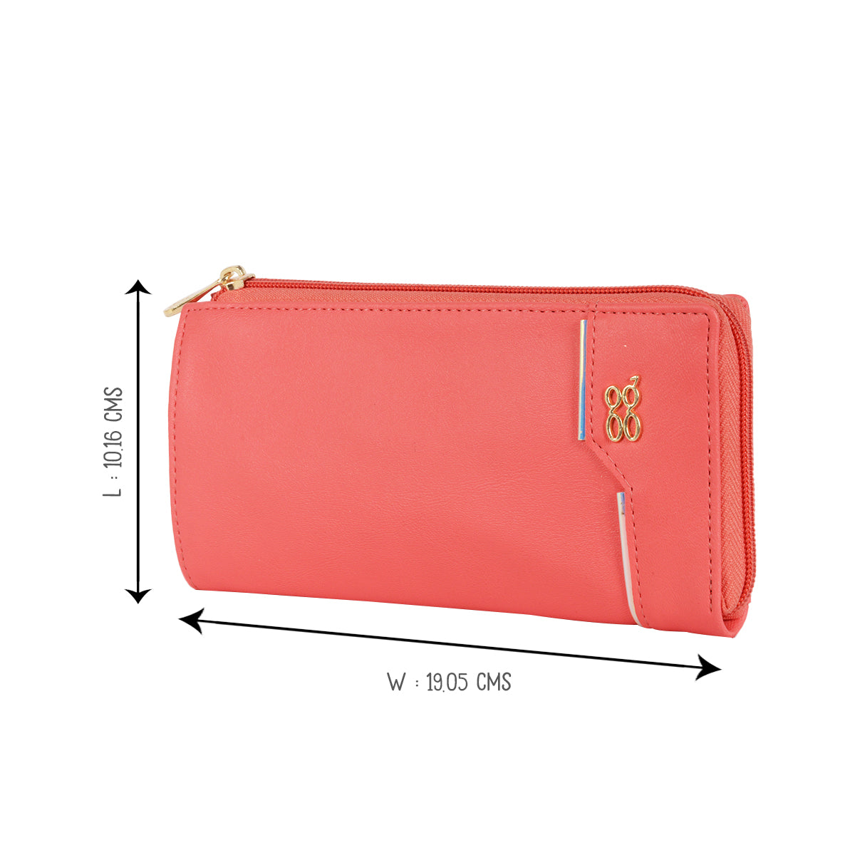 Lite Pink Large Ziparound Wallets