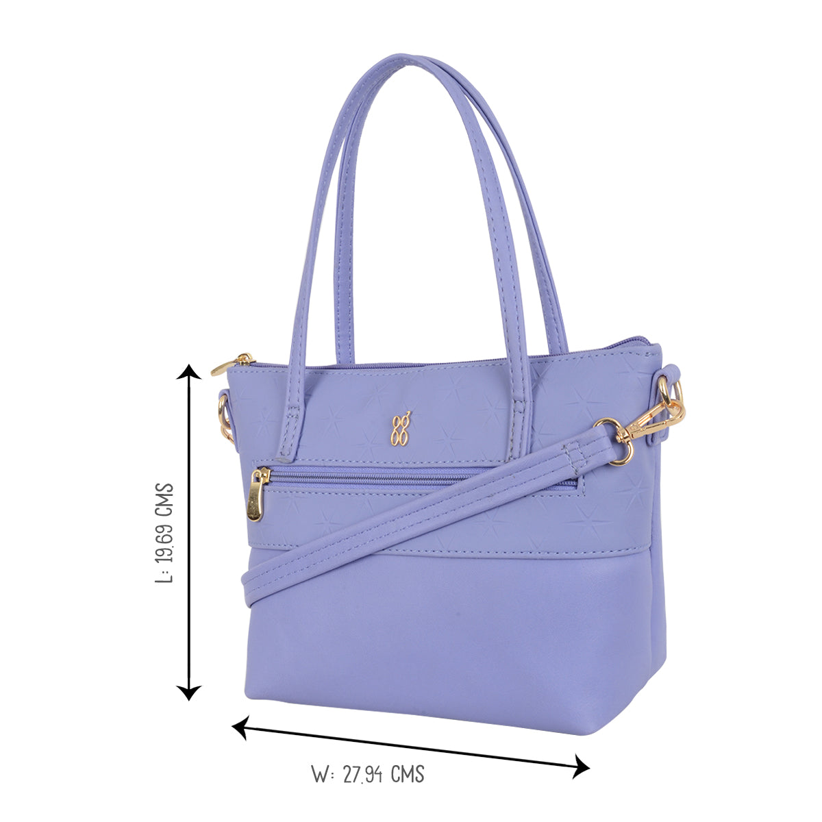 Tinal Purple Small Tote