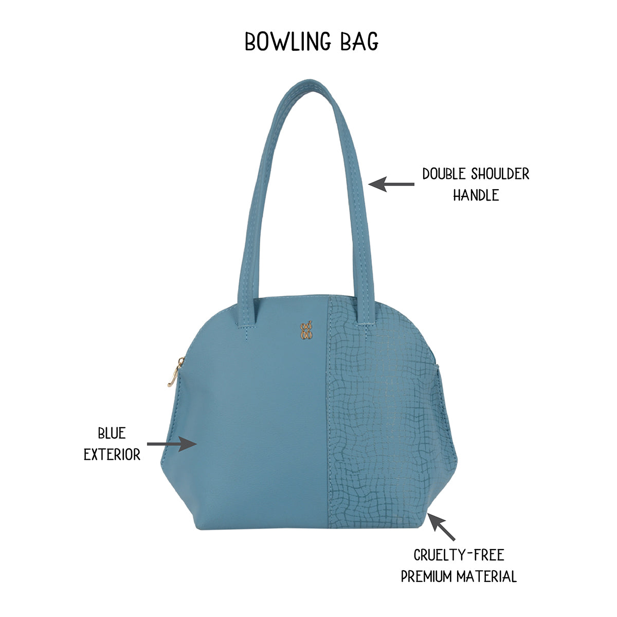 Sentin Blue Medium Bags