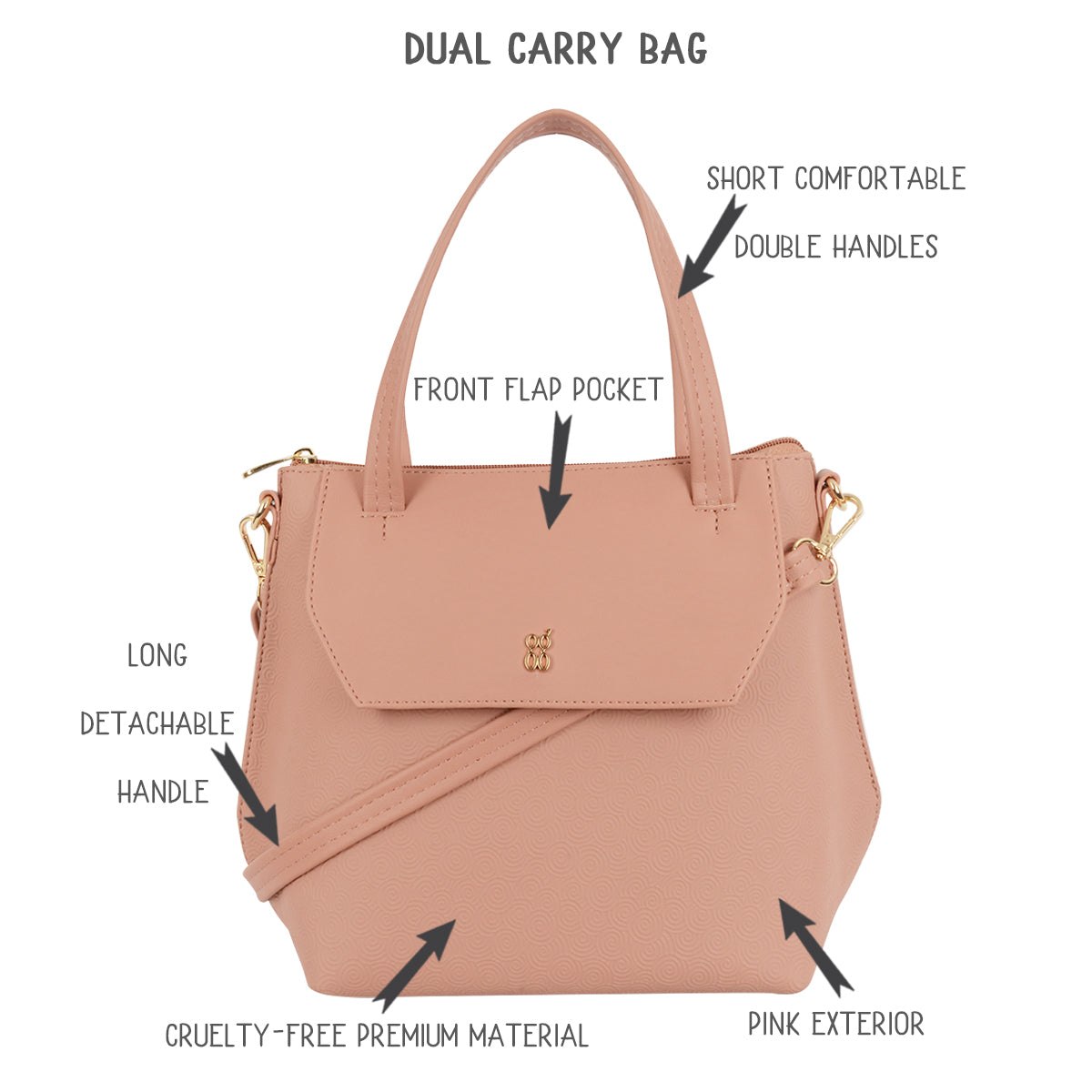 Fety Pink Medium Tote