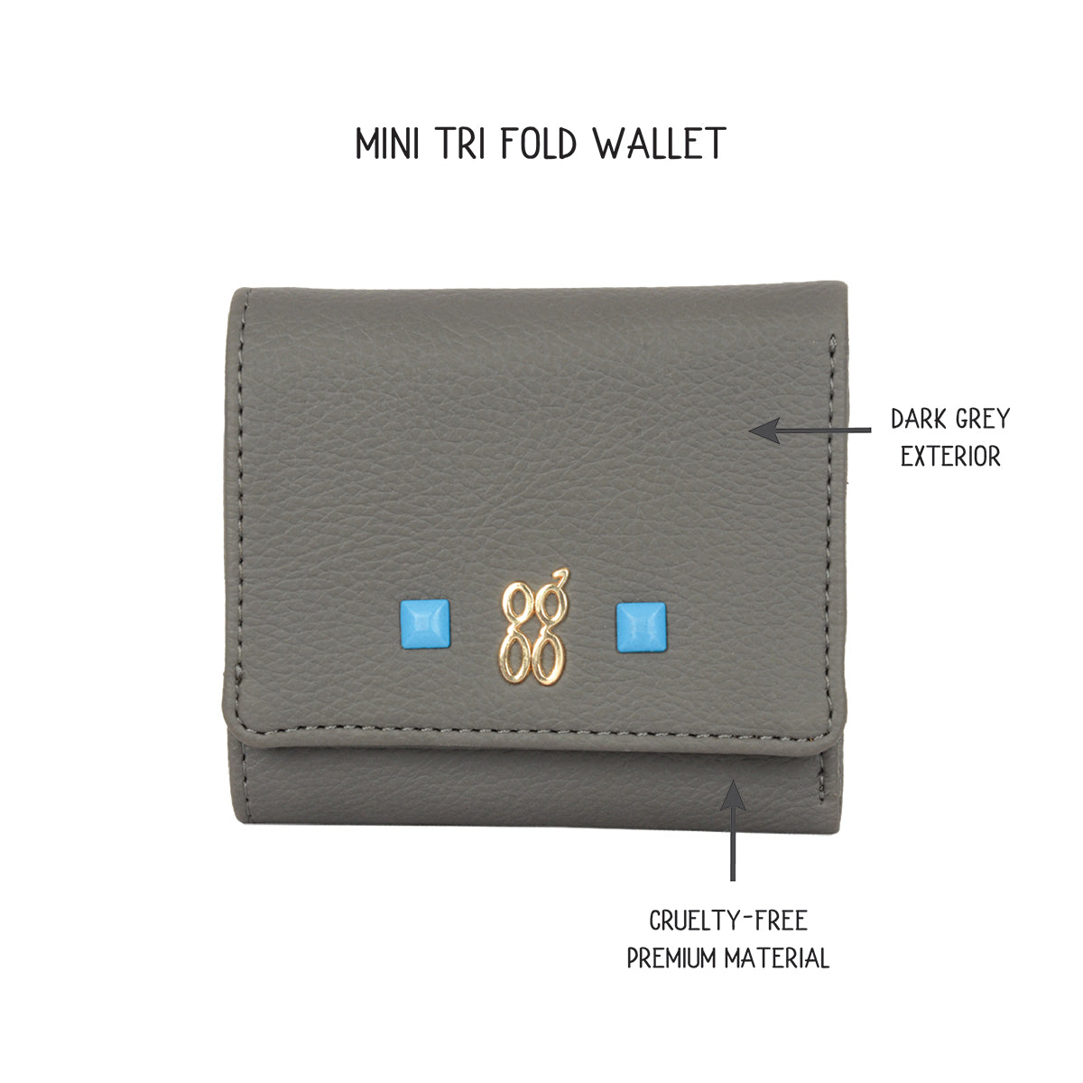 Oimi Email Small Handbag & Wallet Combo