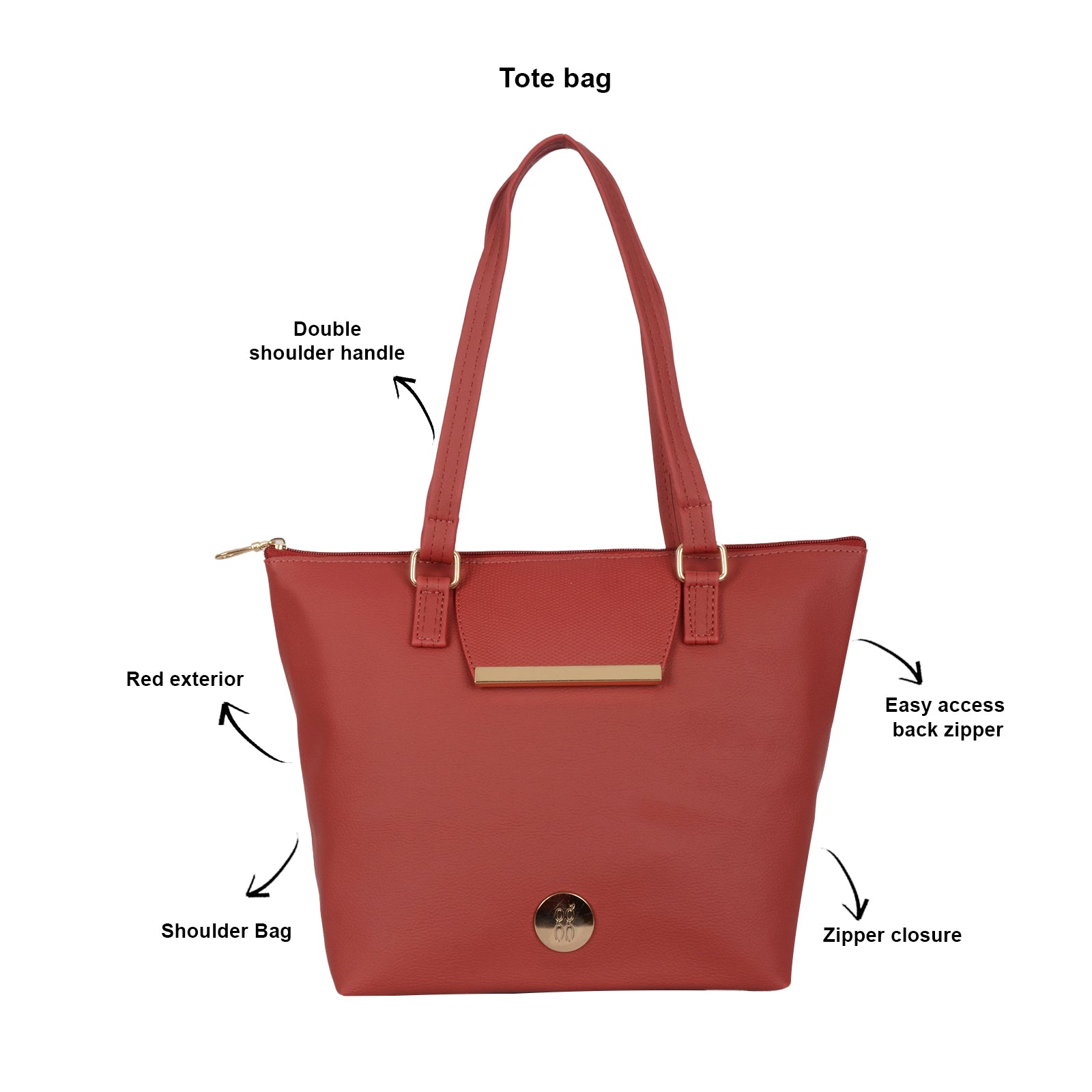 Mob Red Medium Tote