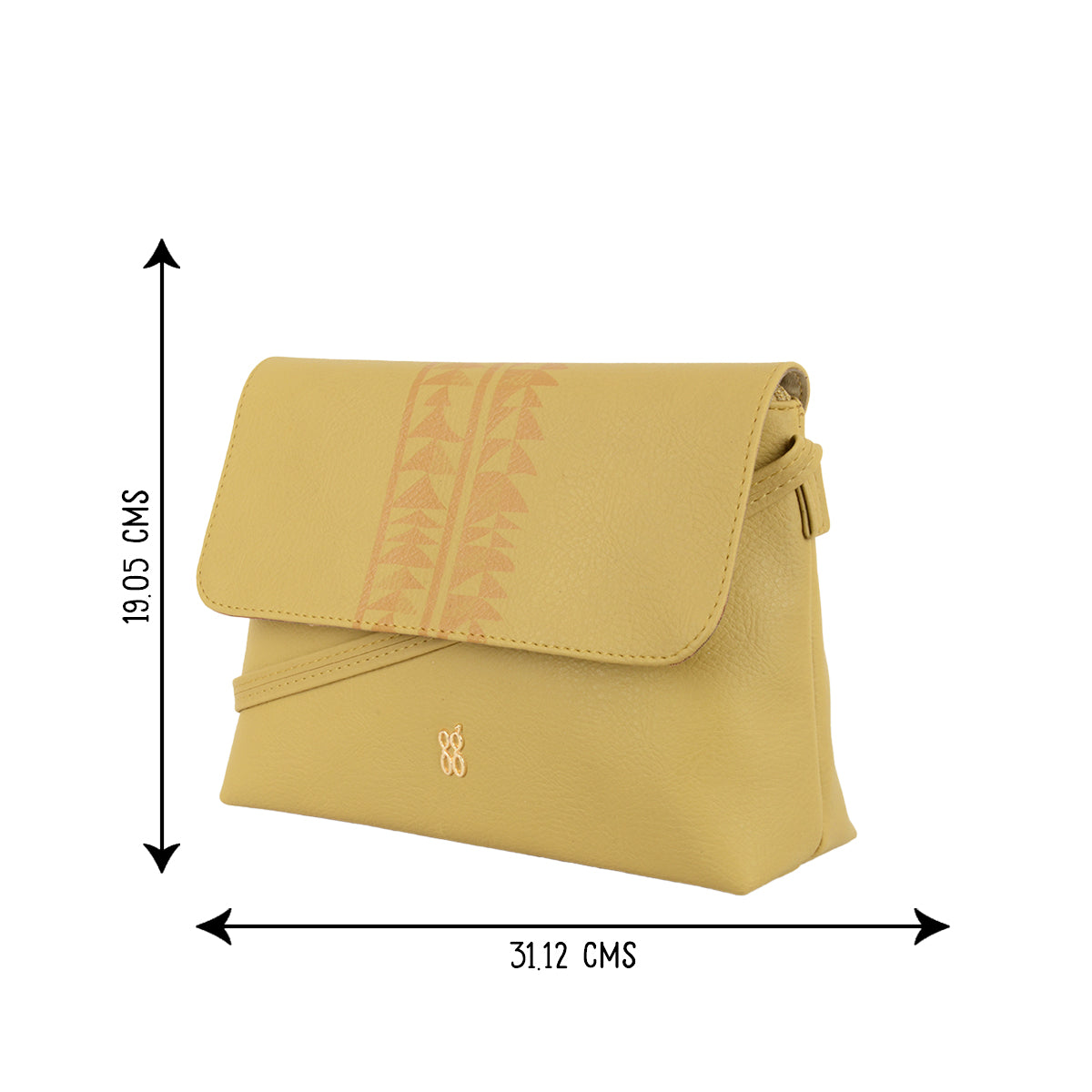 Kajom Yellow Small Tote Sling Bag