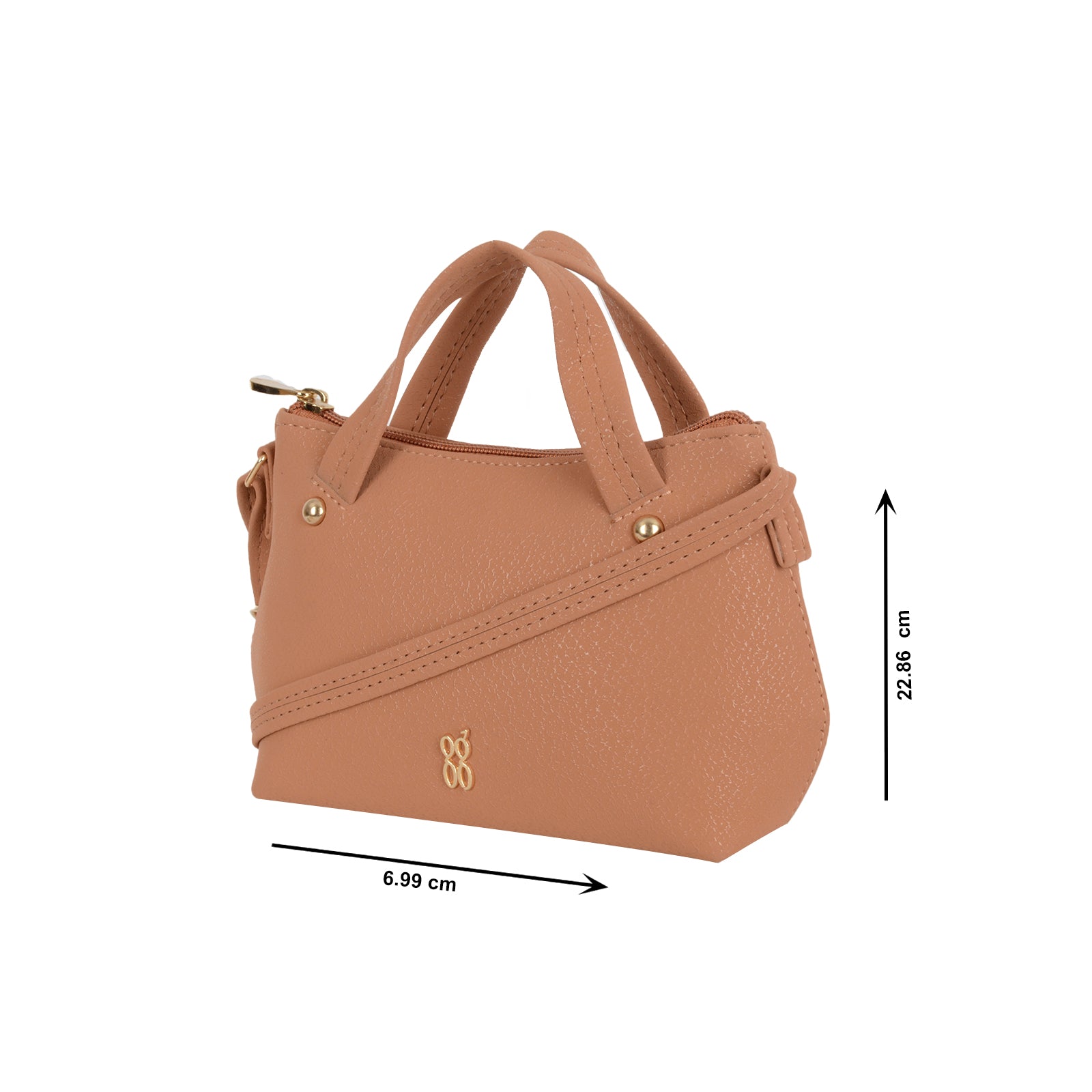 Shino Beige Small Tote Sling Bag