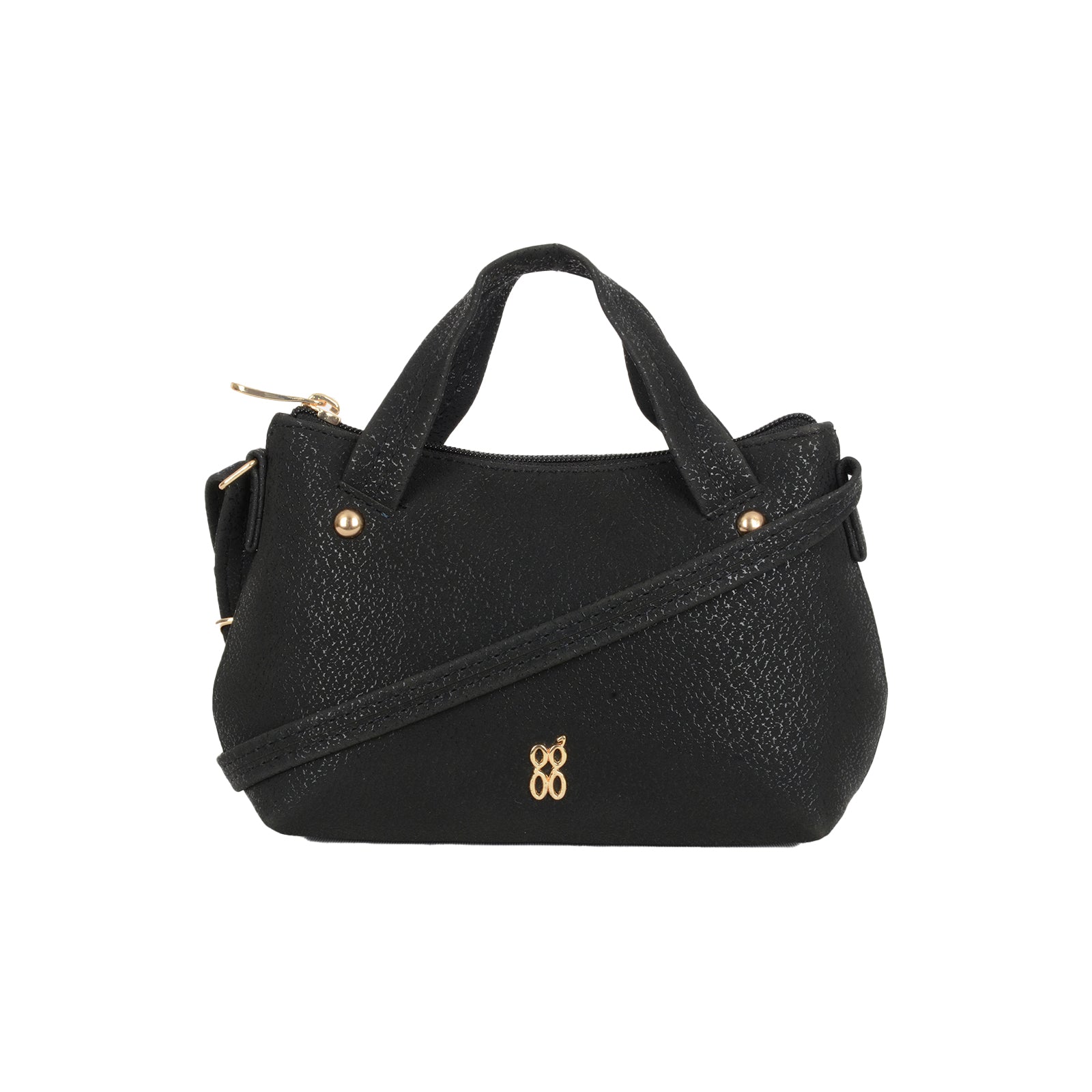 Shino Black Small Tote Sling Bag