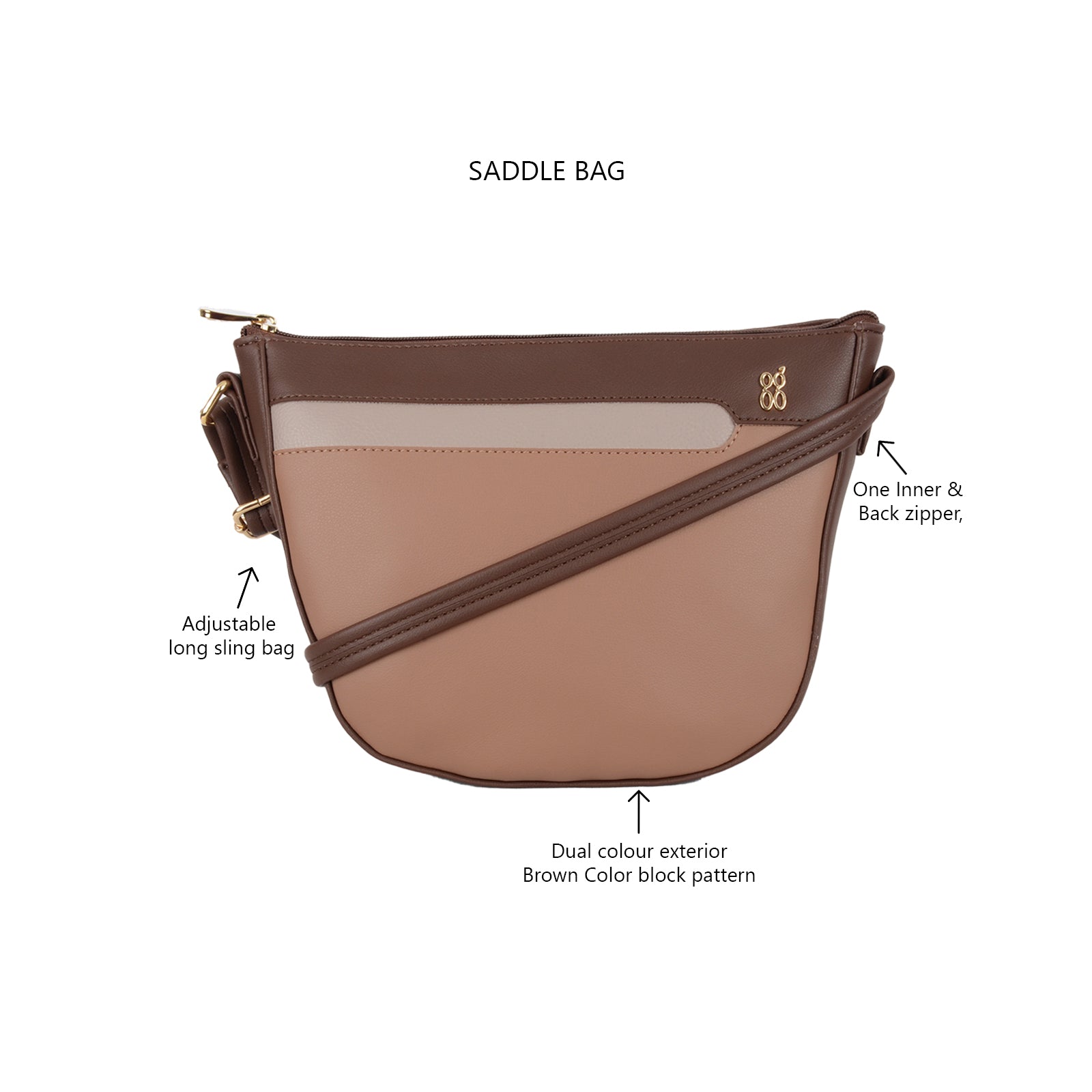 Magno Brown Small Bags