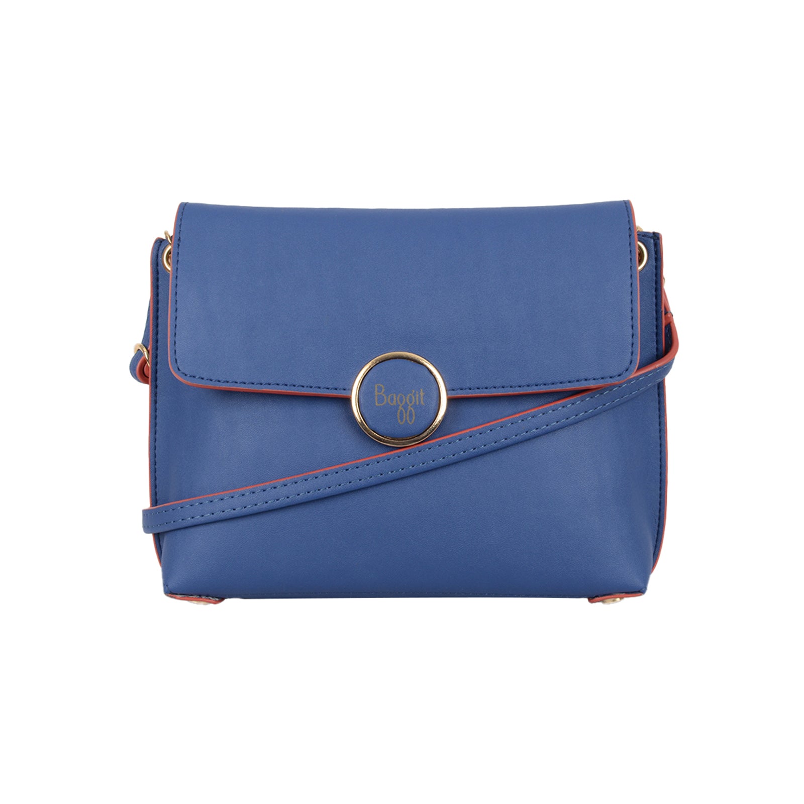 Shiomis Blue Small Tote Sling Bag