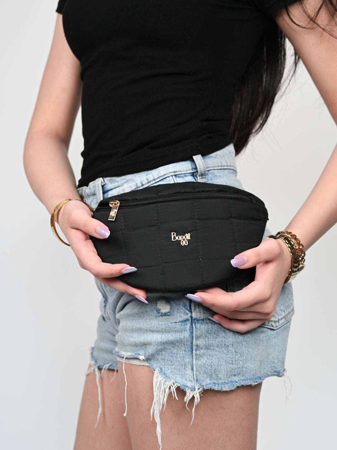 Minmin Black Xxxs Waistpouch Mobiles