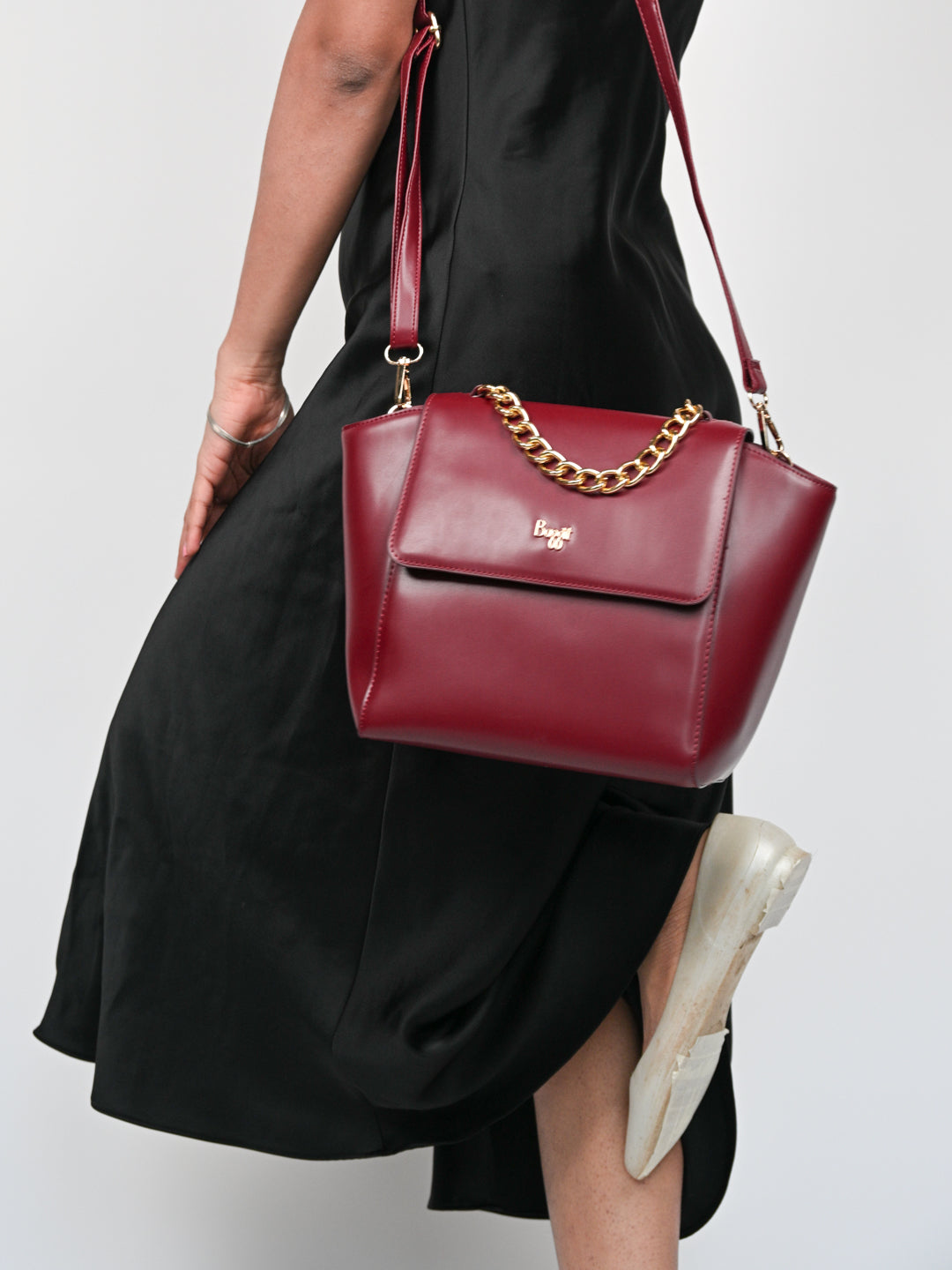 Glop Red Small Satchel Bags