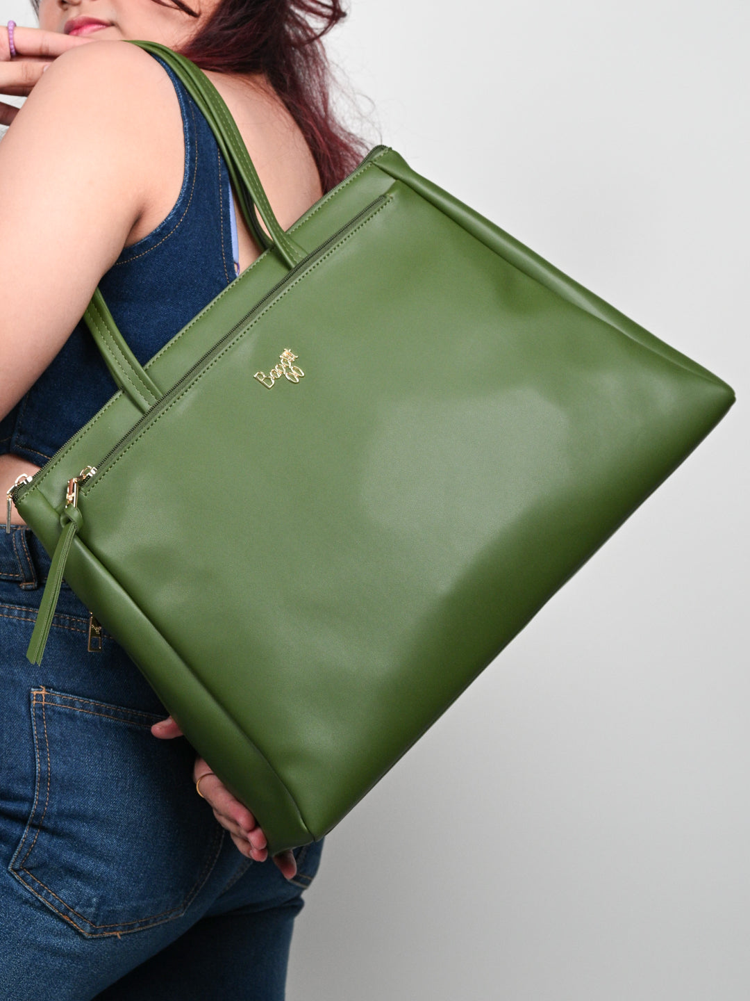 Baggit olive green orders handbag