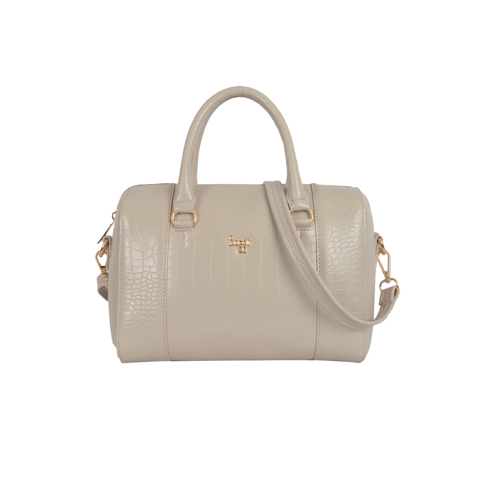 Spinner Beige Medium Duffel Bags