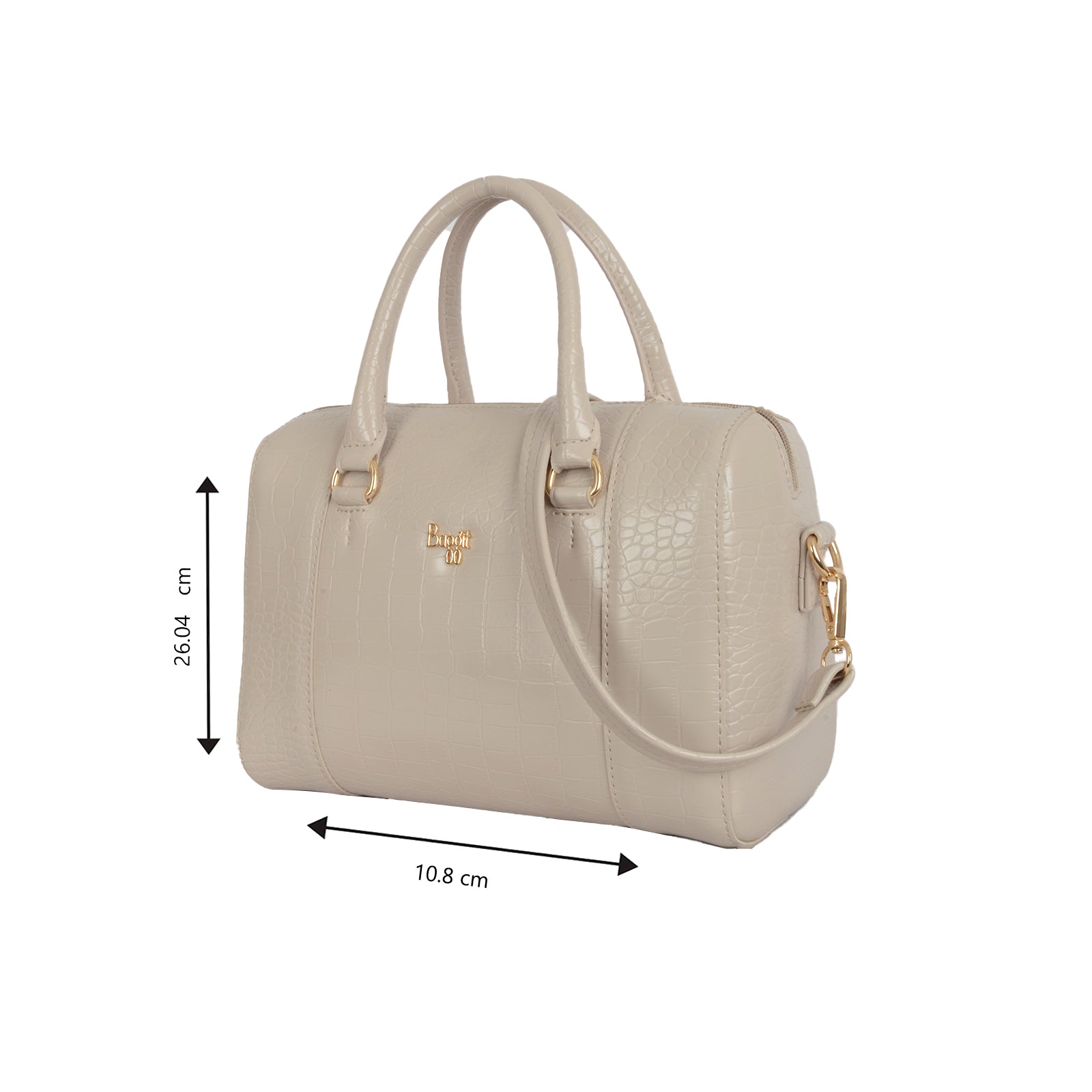 Spinner Beige Medium Duffel Bags