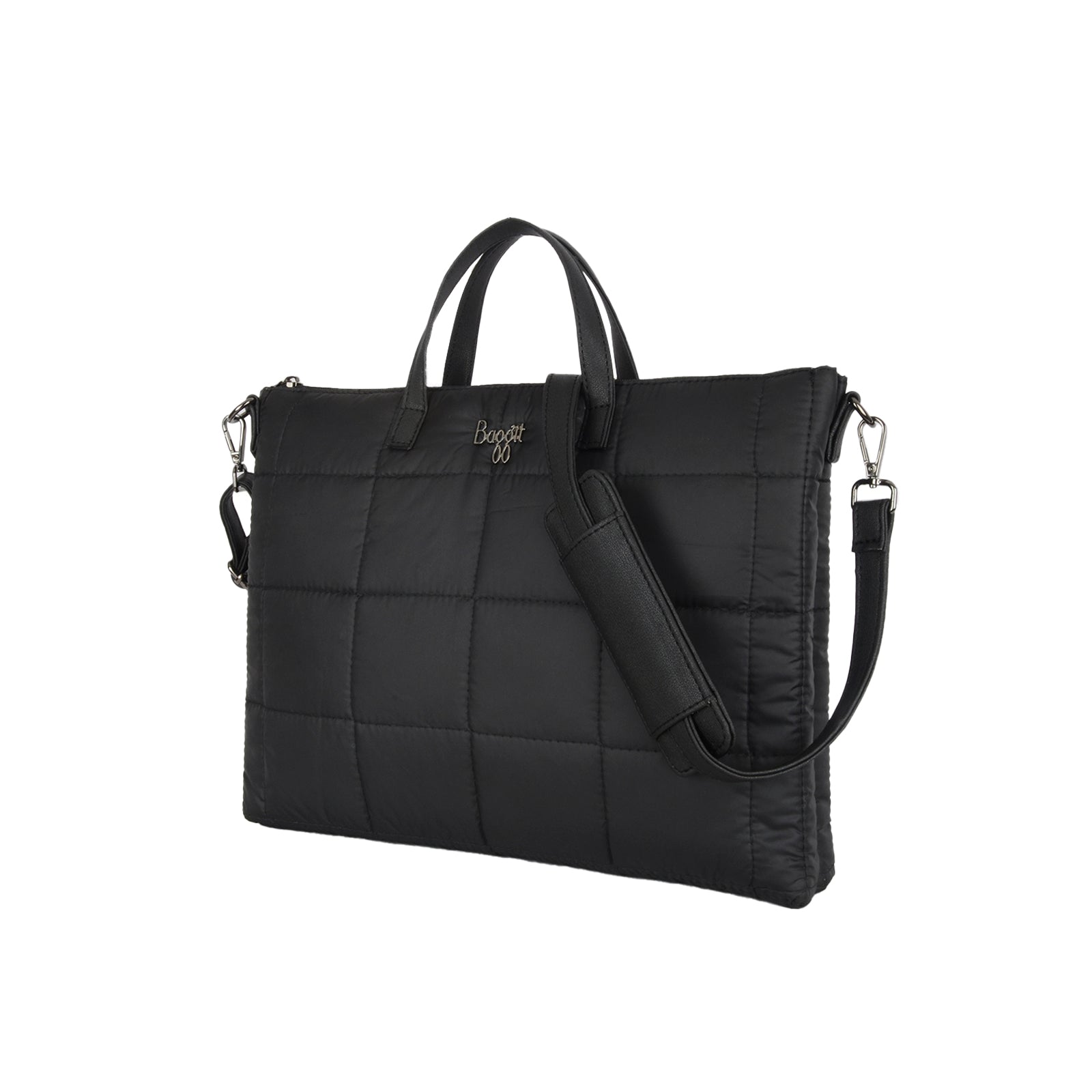 Merci Black Large Laptop Tote