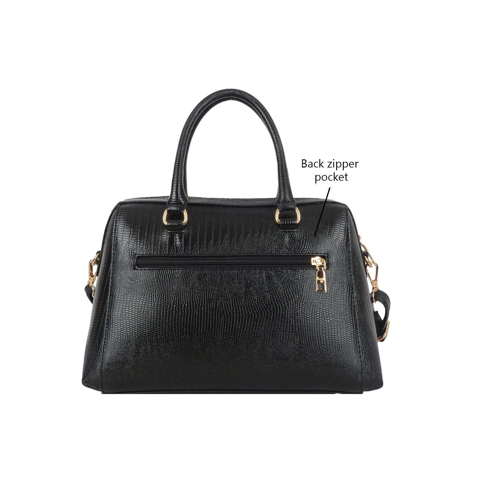 Exposid Black Medium Bag