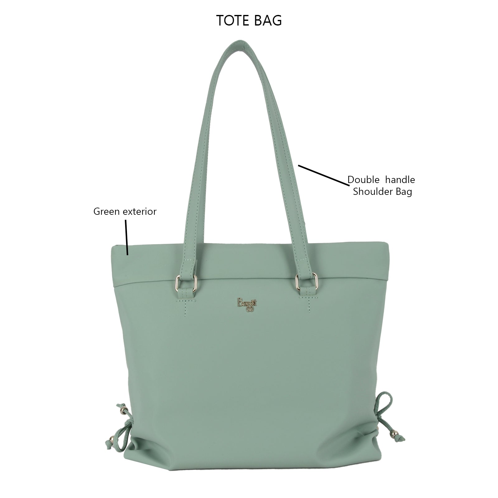 Naturals Green Medium Bag