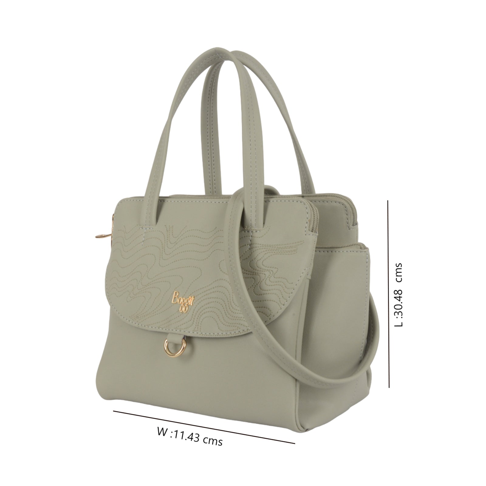 Naifaru Grey Small Bag