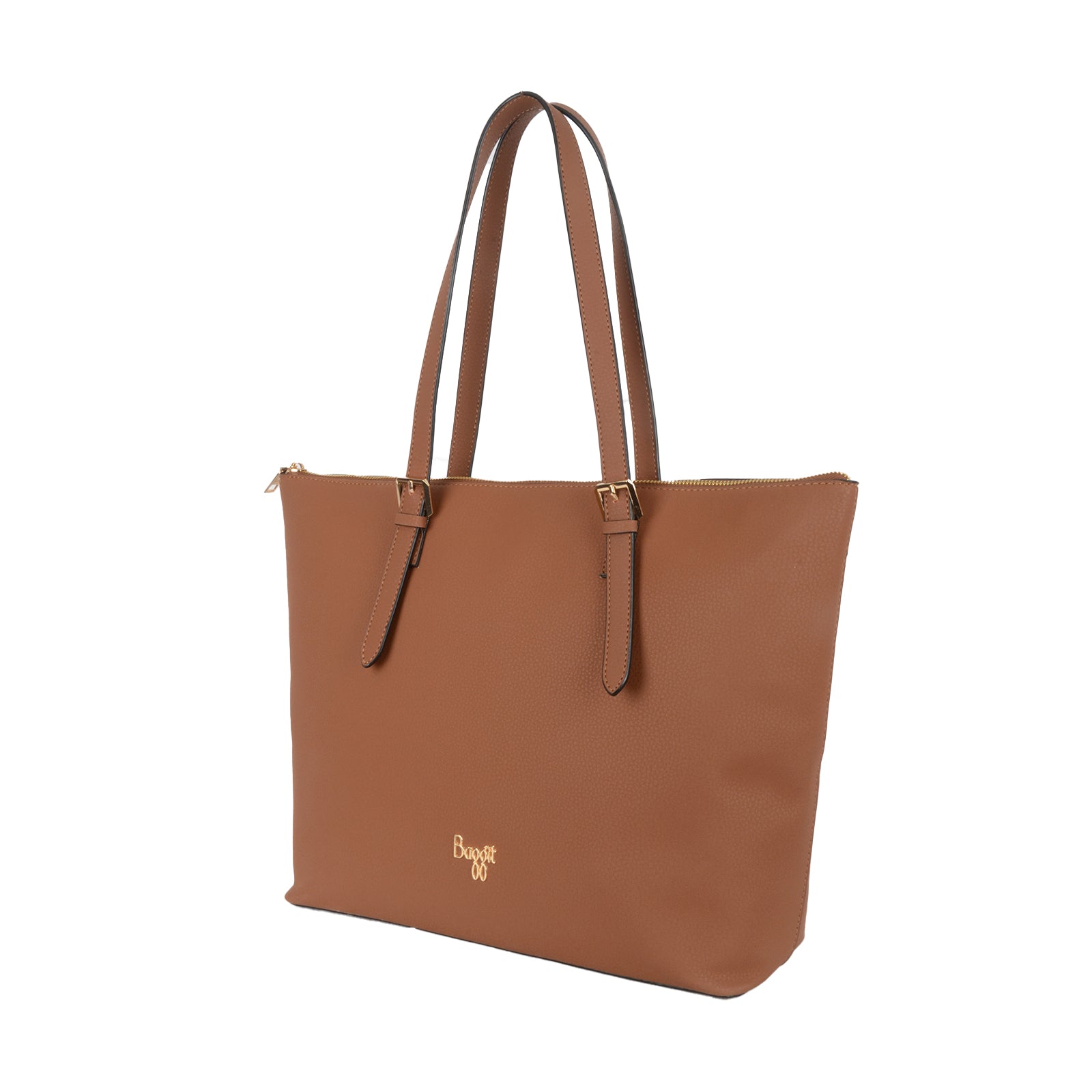 Sharp Tan Large Laptop Tote