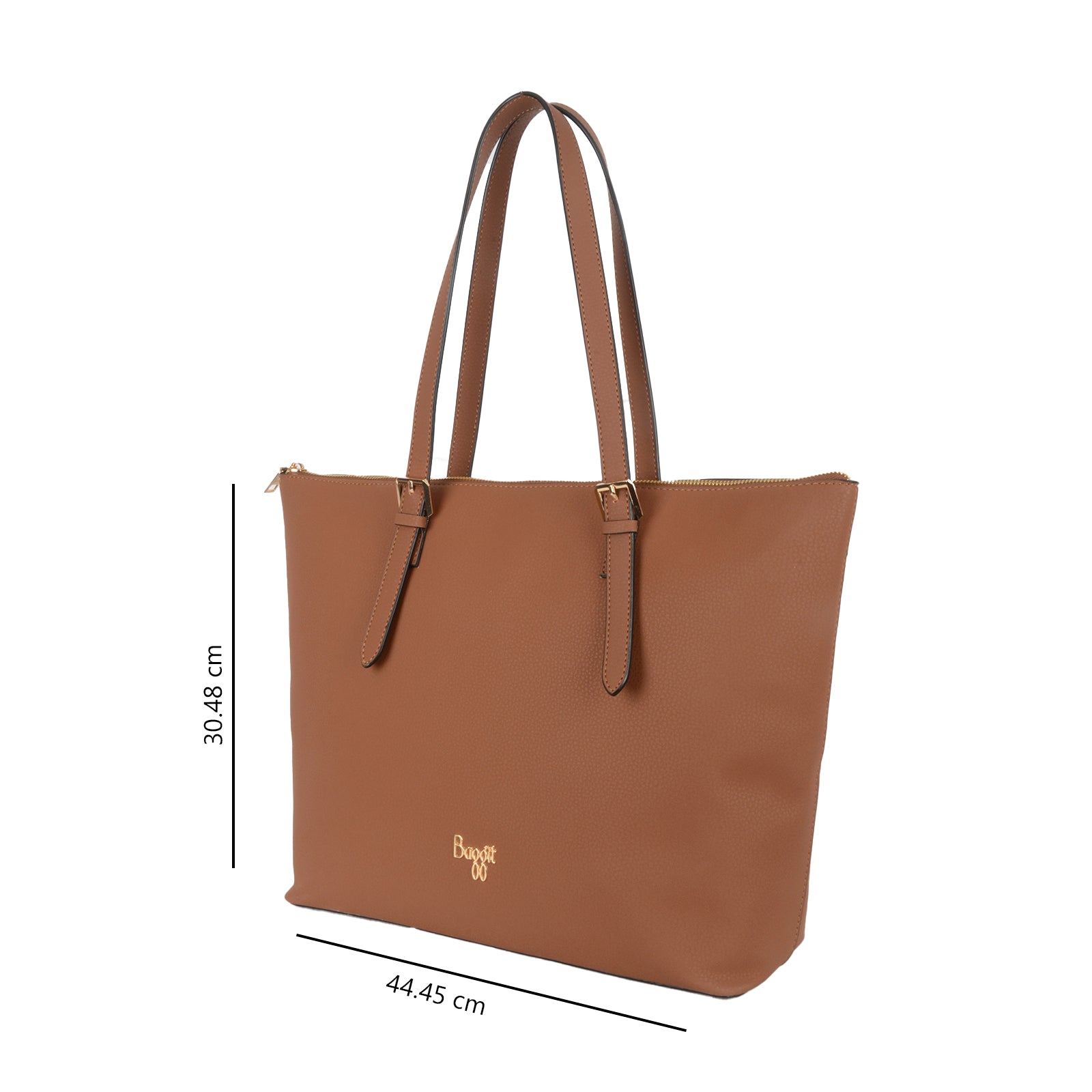 Sharp Tan Large Laptop Tote