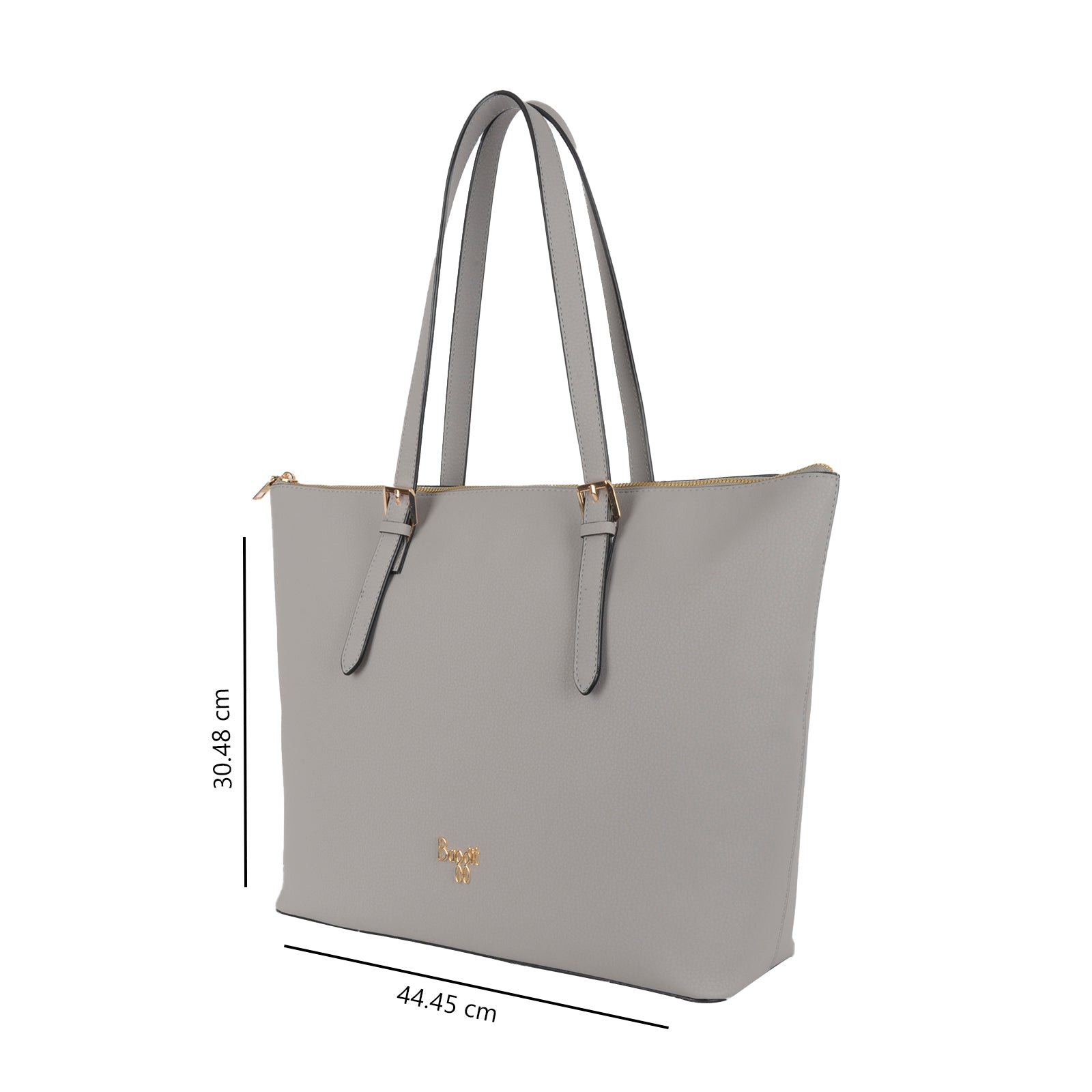 Sharp Grey Large Laptop Tote