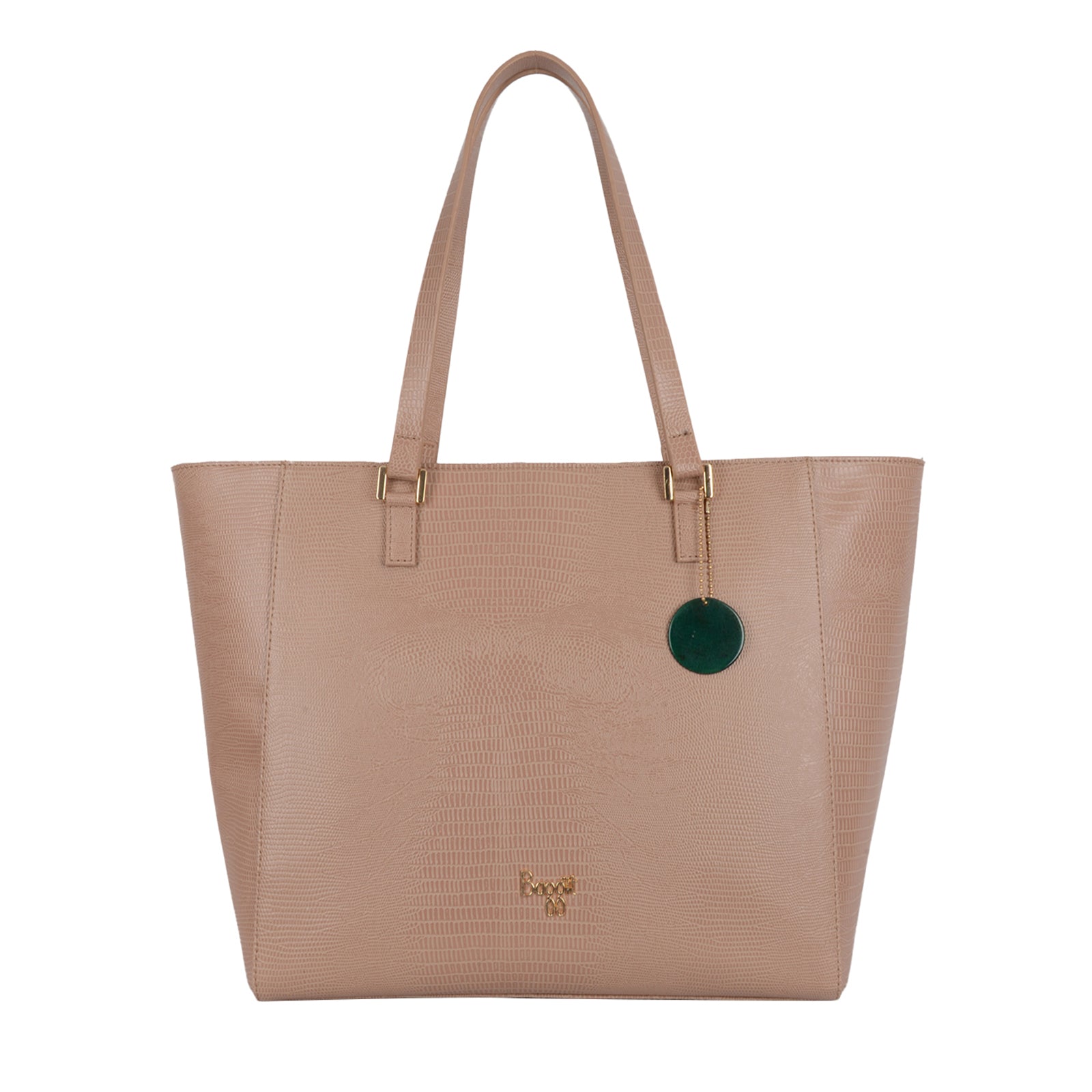 Brittany Beige Large Laptop Tote