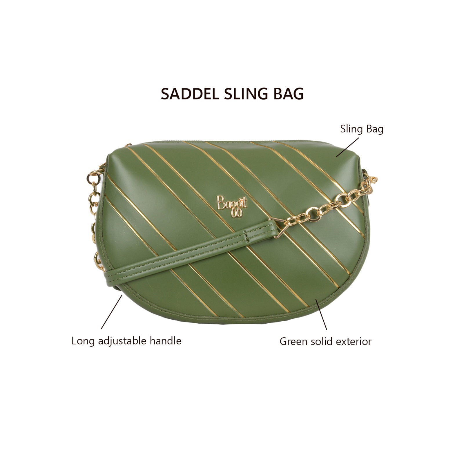 Sicily Green Small Sling Bag