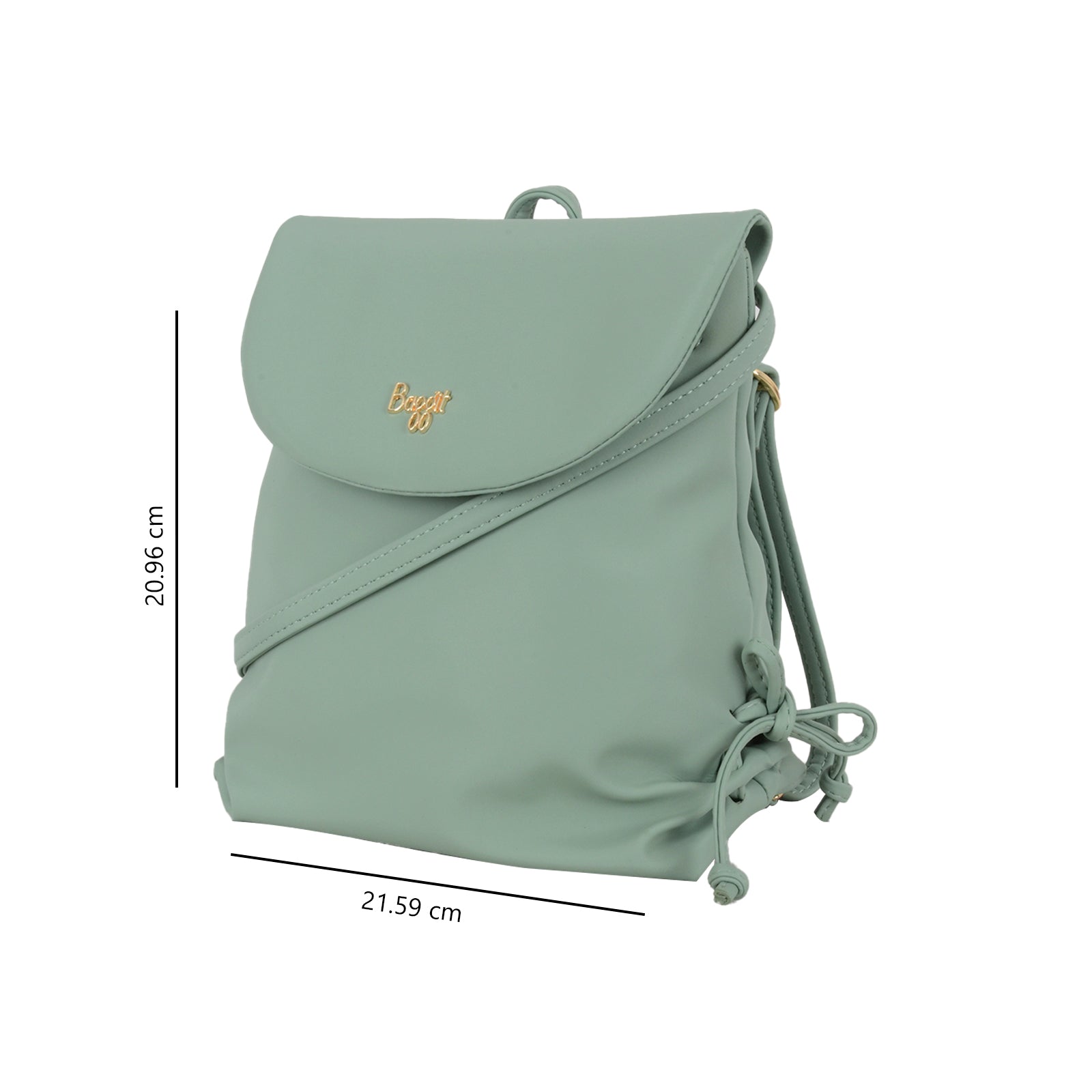 Sundae Green Small Backpack Bag