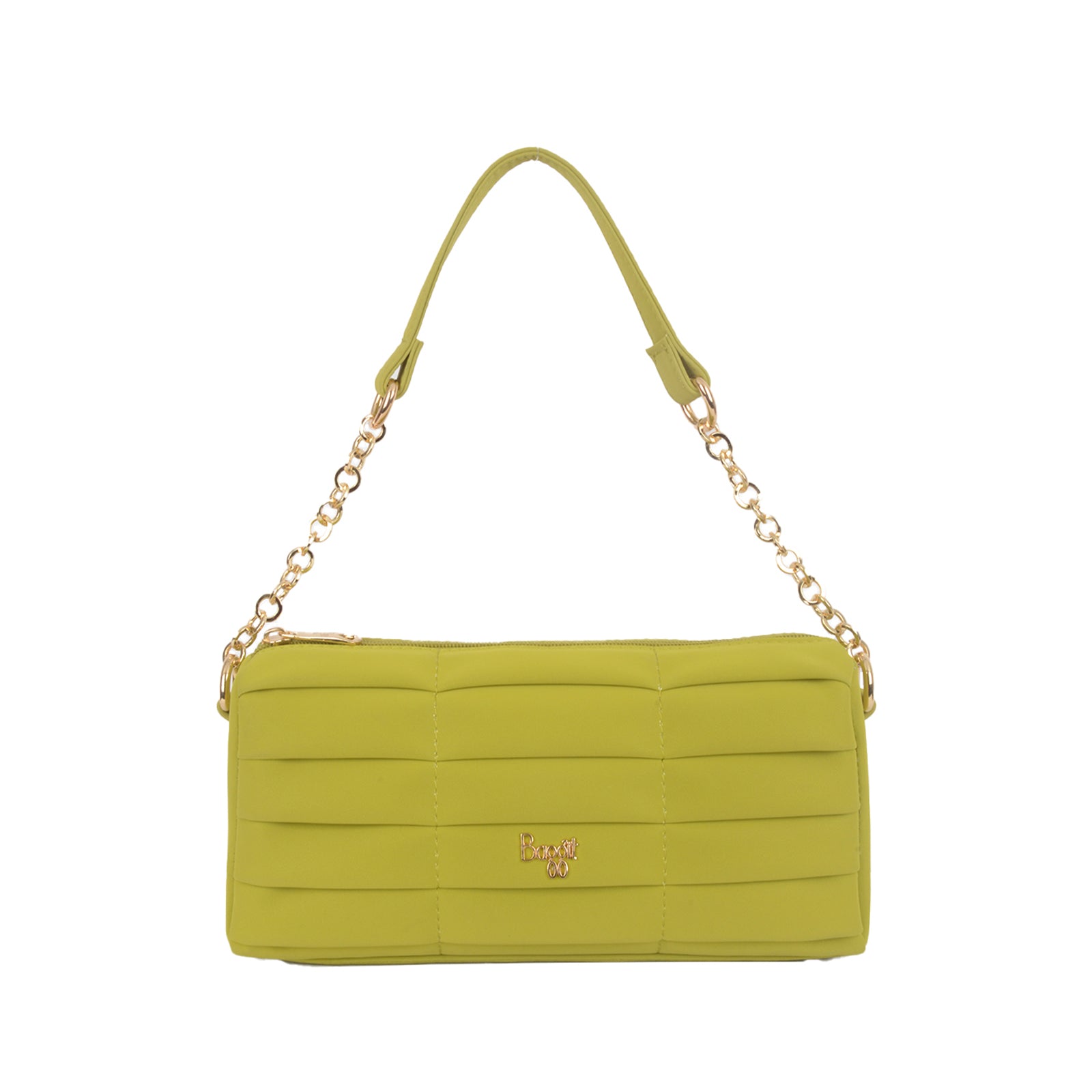 Motis Lime Small Baguette Bag