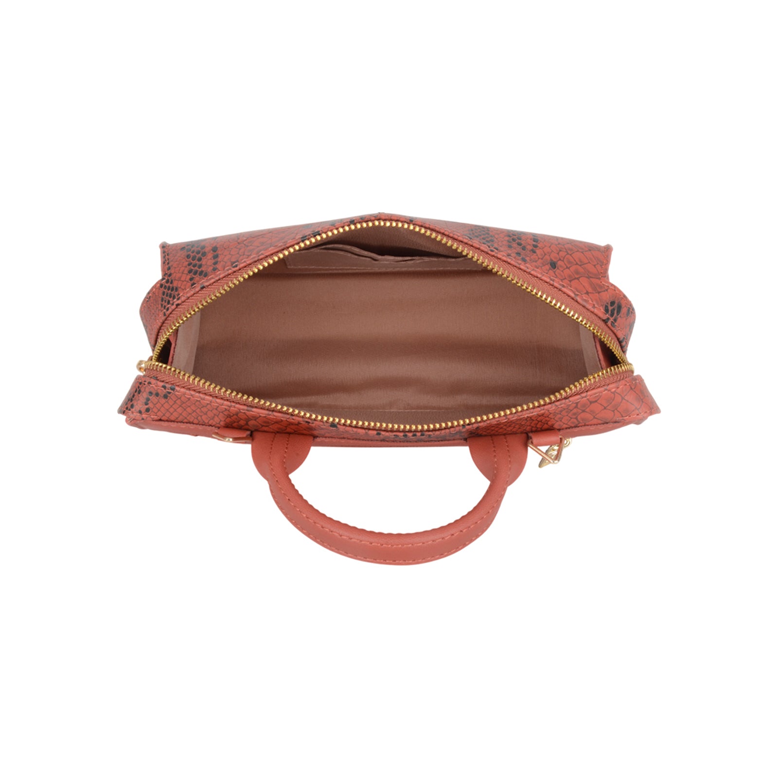 Python Tan Small Bag