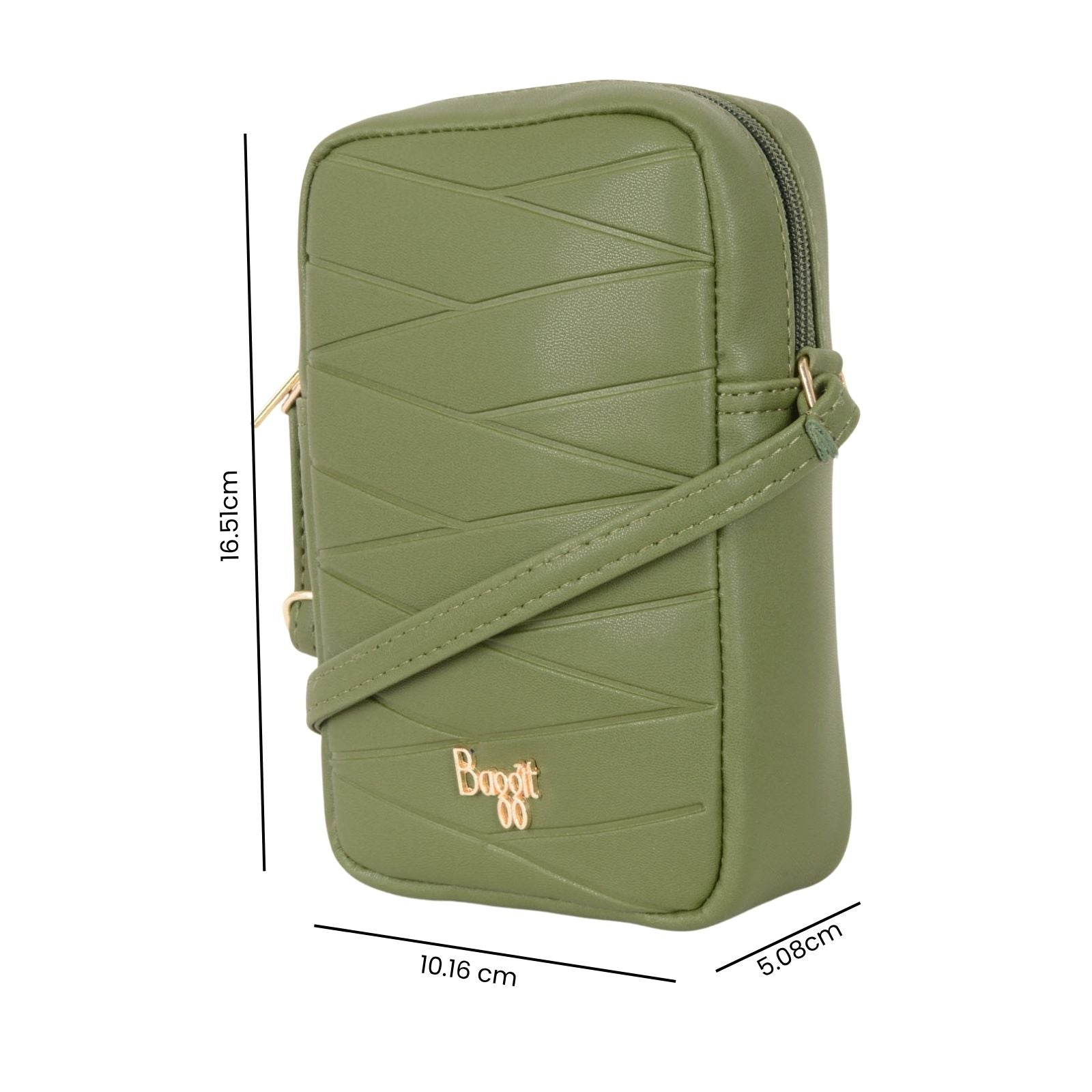 Upward Meow Wild Green Extra Small Camera Bag