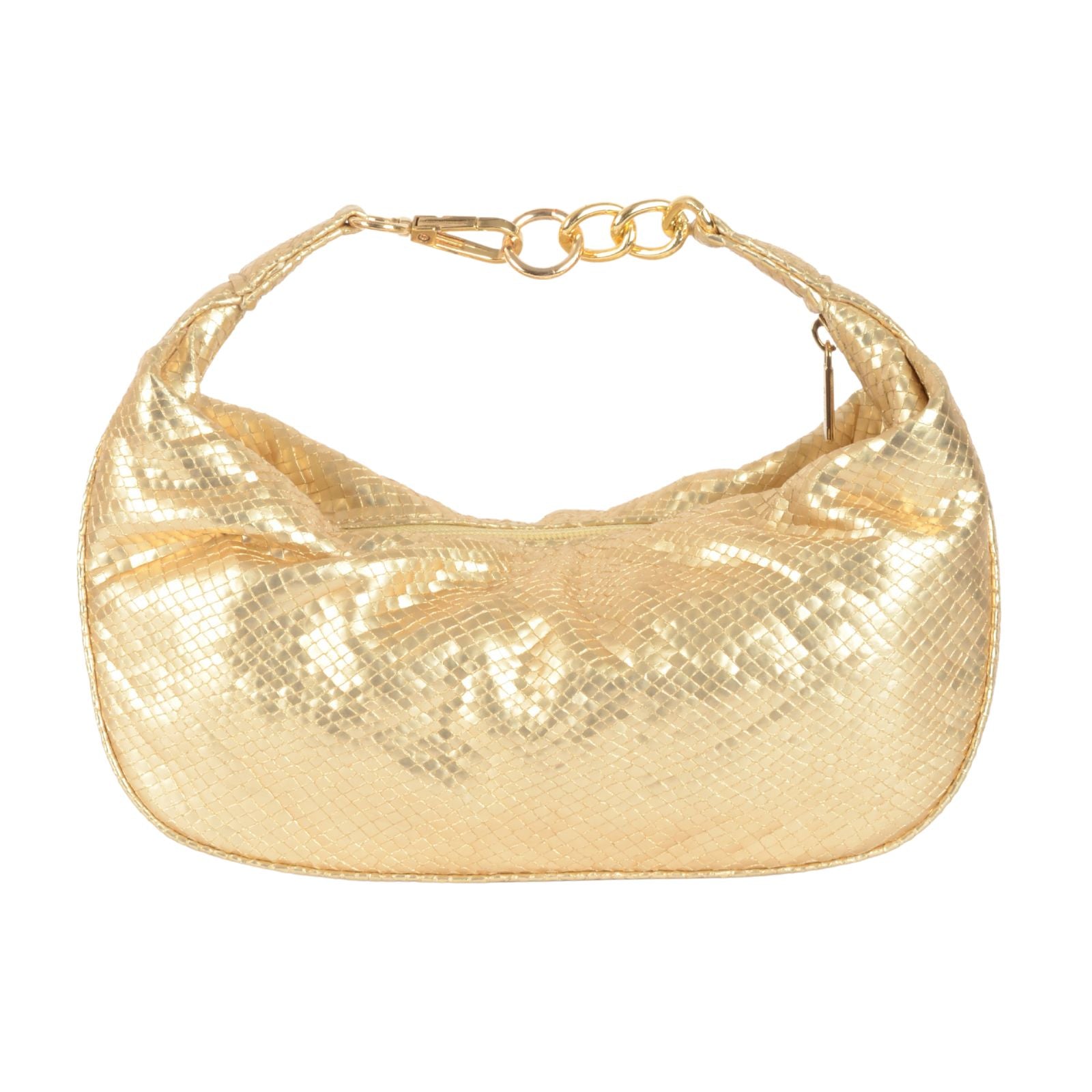 Raffles Gold Extra Small Hobo Bag