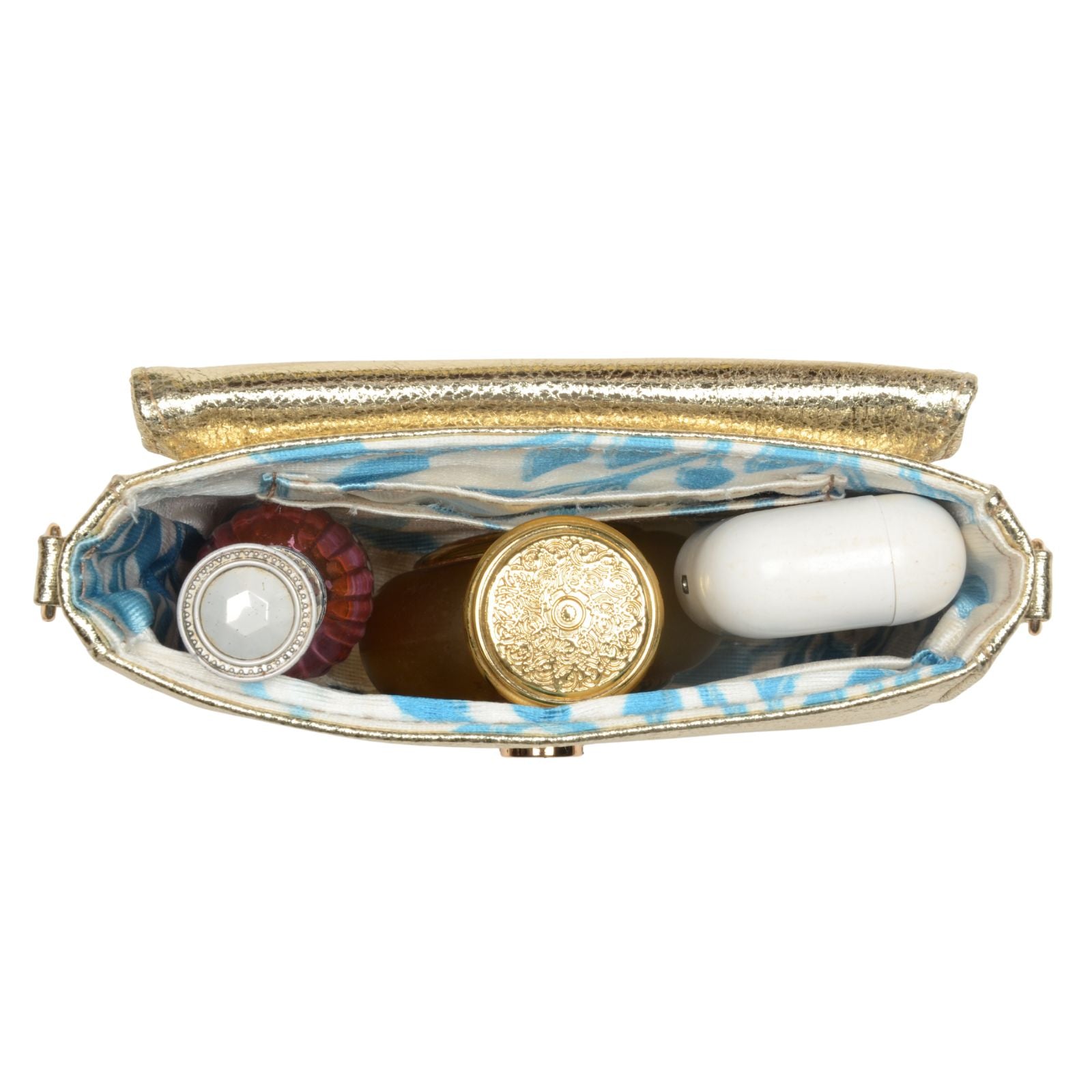 Lilliput Gold Extra Small Saddle Bag