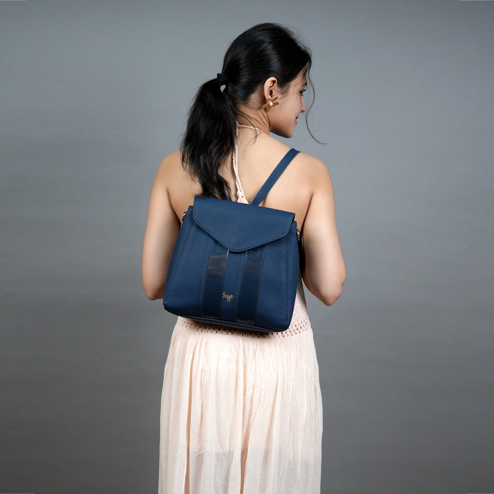 Rigel Com Blue Small Backpack Bags